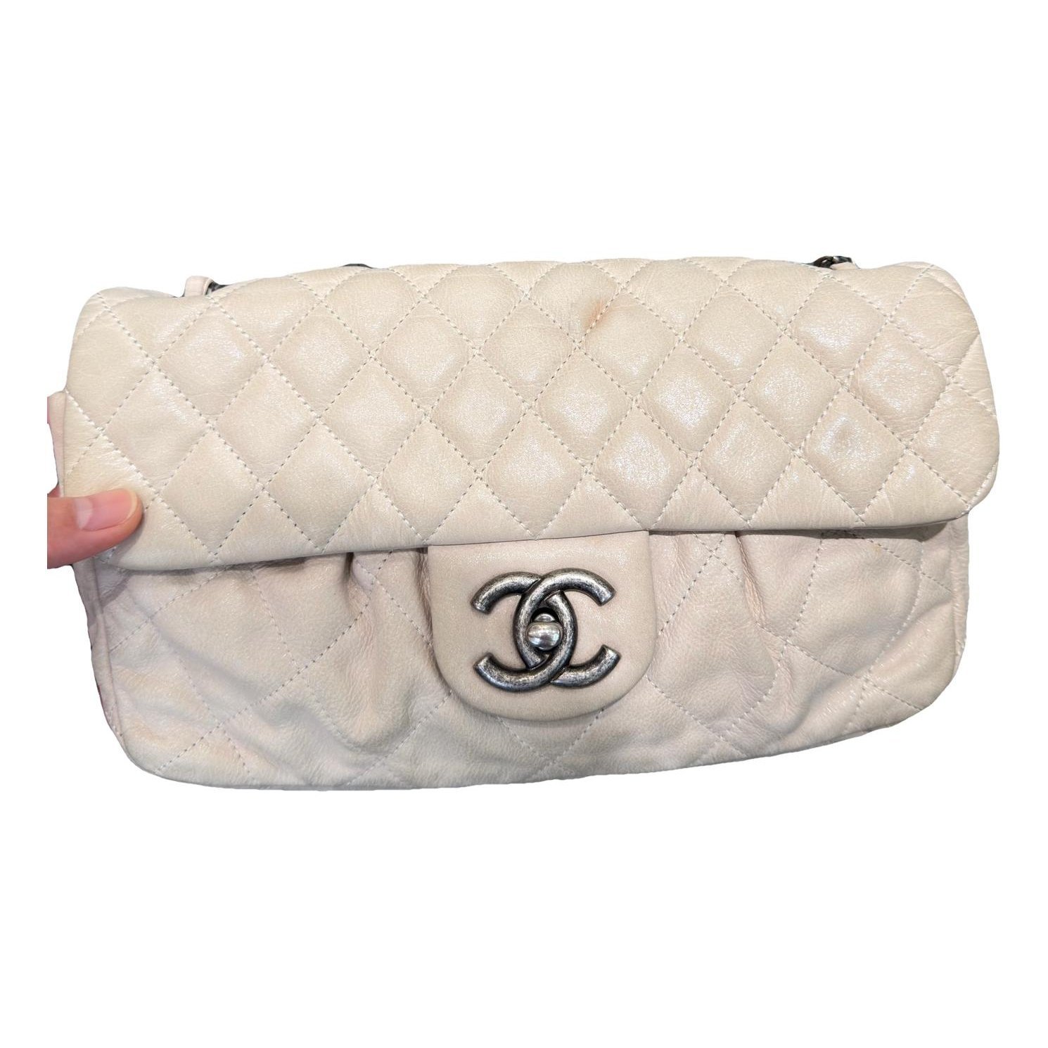 Leather crossbody bag