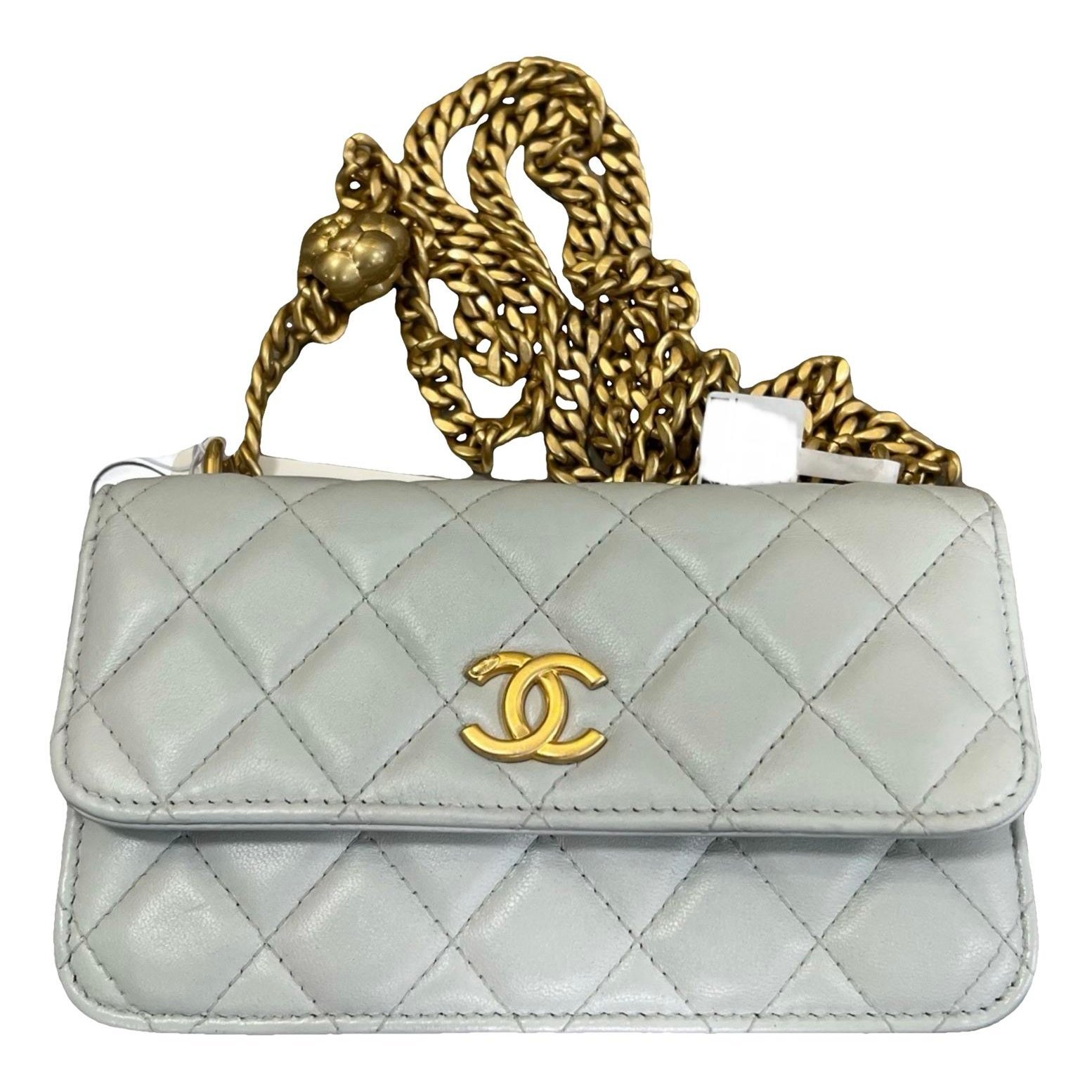 Wallet On Chain Timeless/Classique leather crossbody bag
