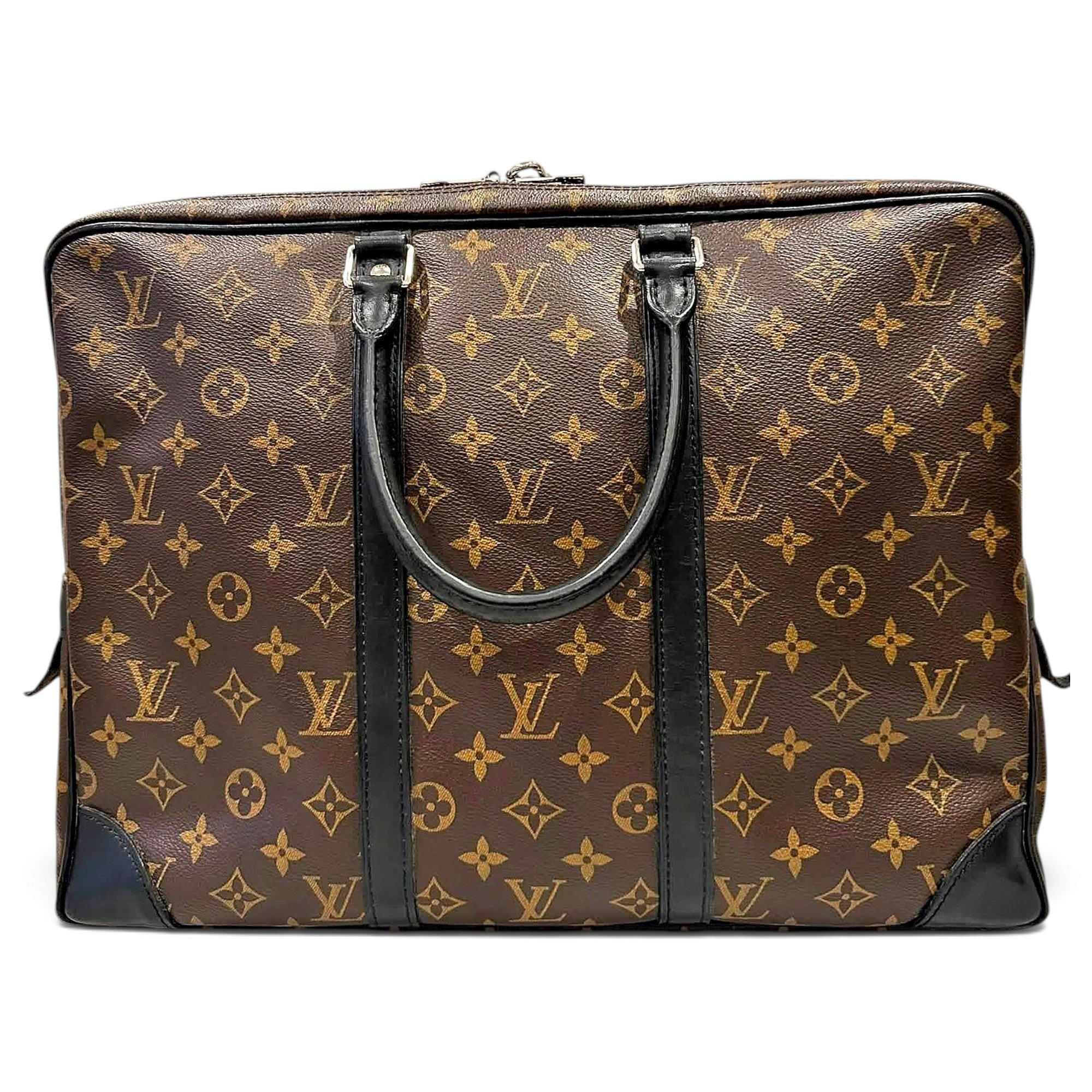 Porte Documents Voyage leather bag