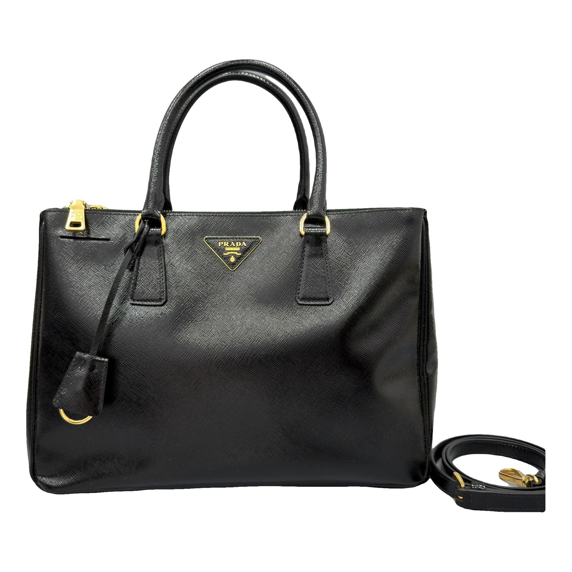 Galleria leather handbag