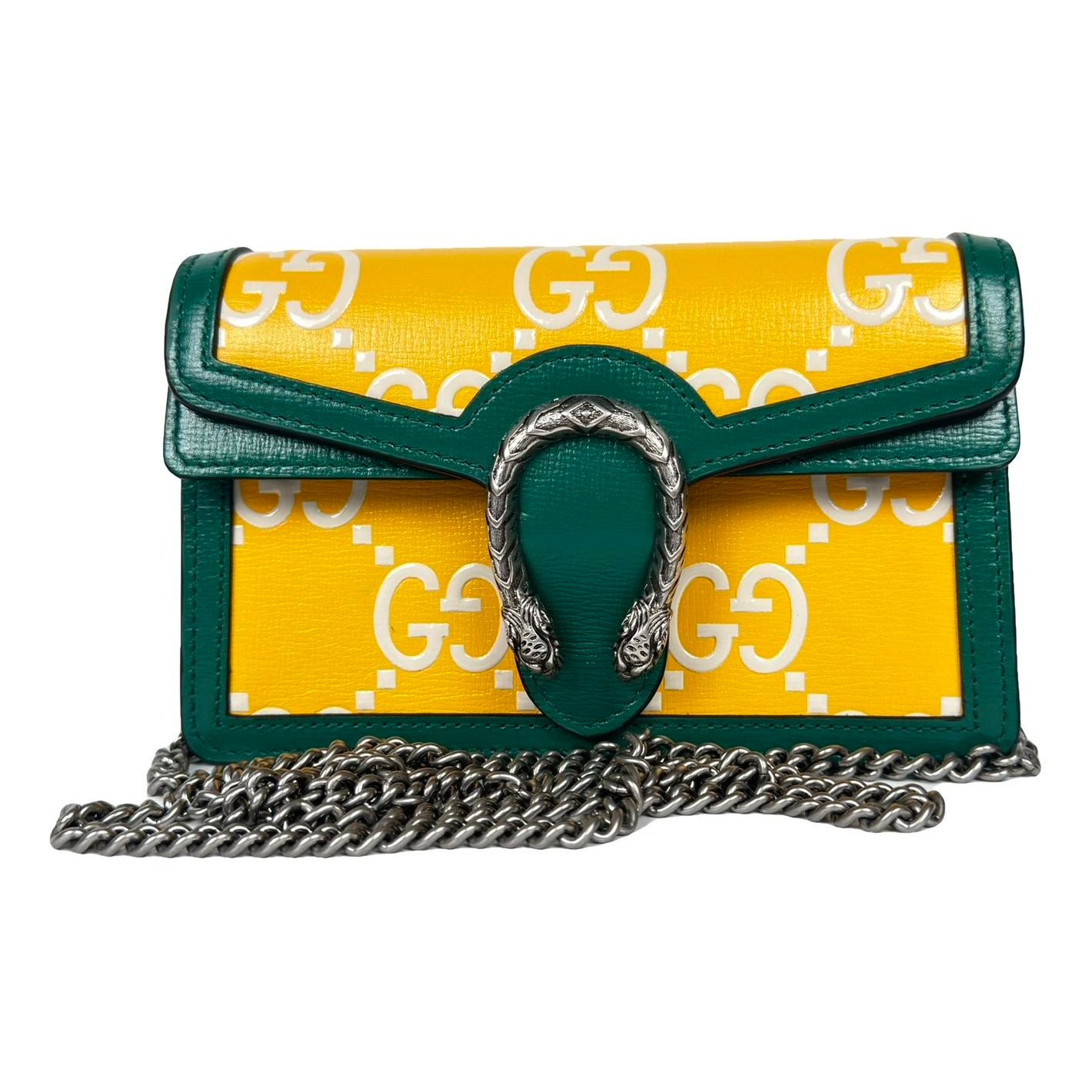 Dionysus leather clutch bag