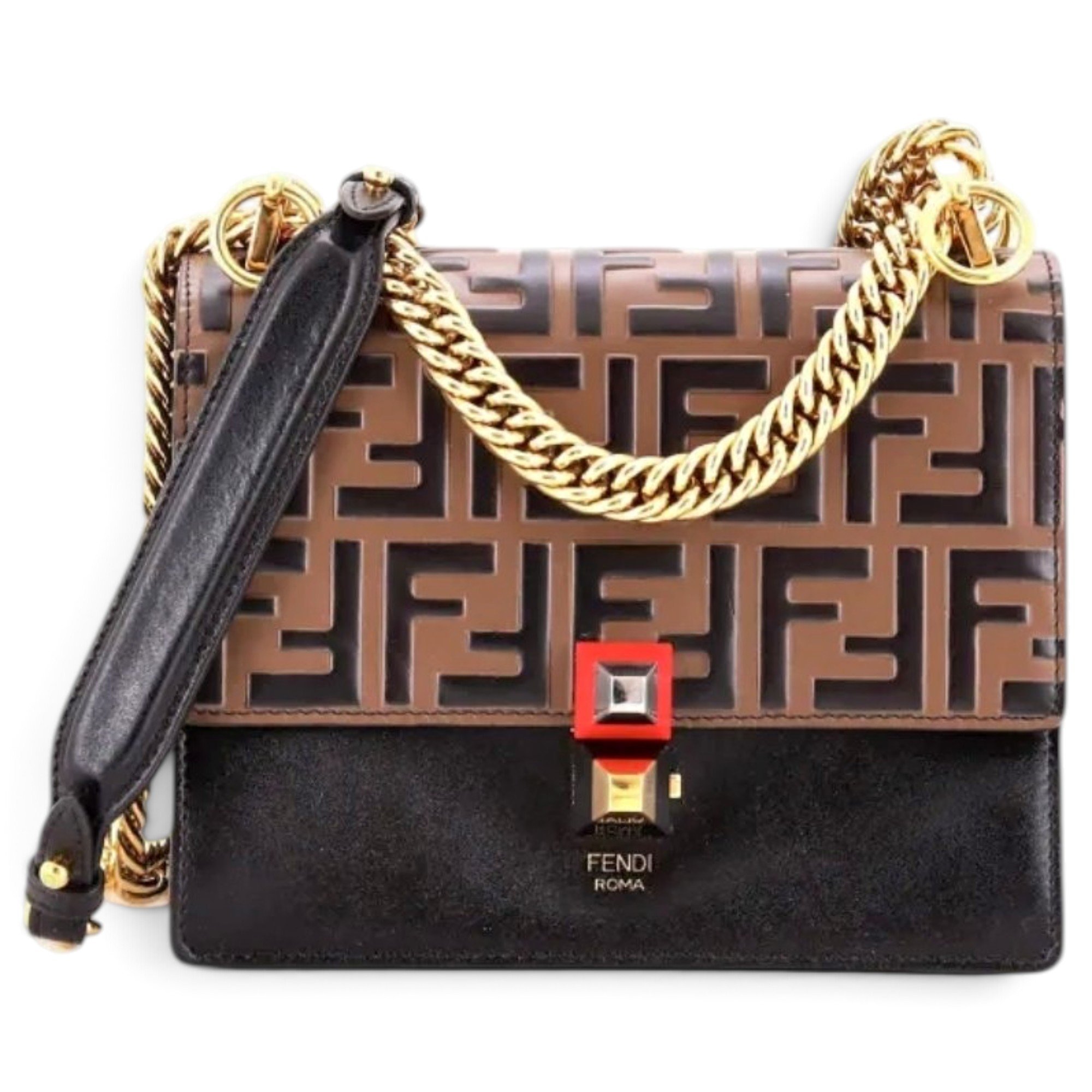 Kan I leather handbag