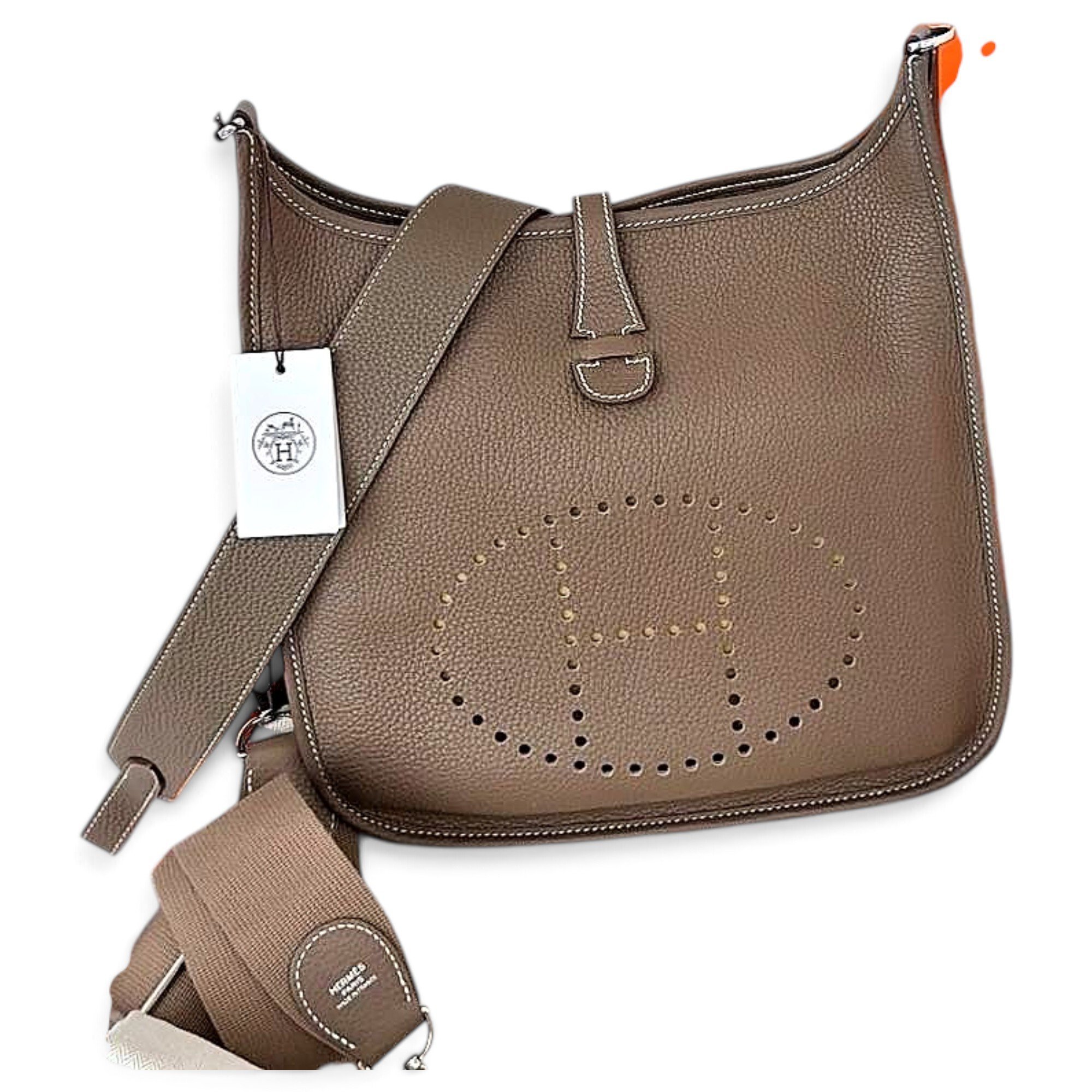 Evelyne leather crossbody bag