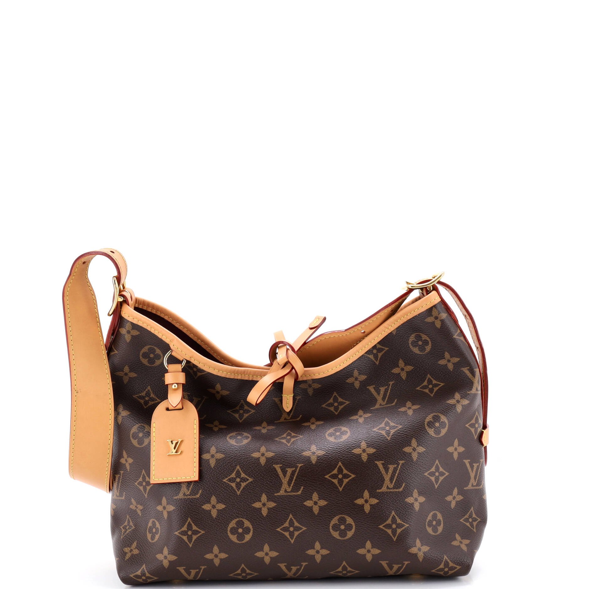Louis Vuitton CarryAll Hobo Monogram Canvas PM