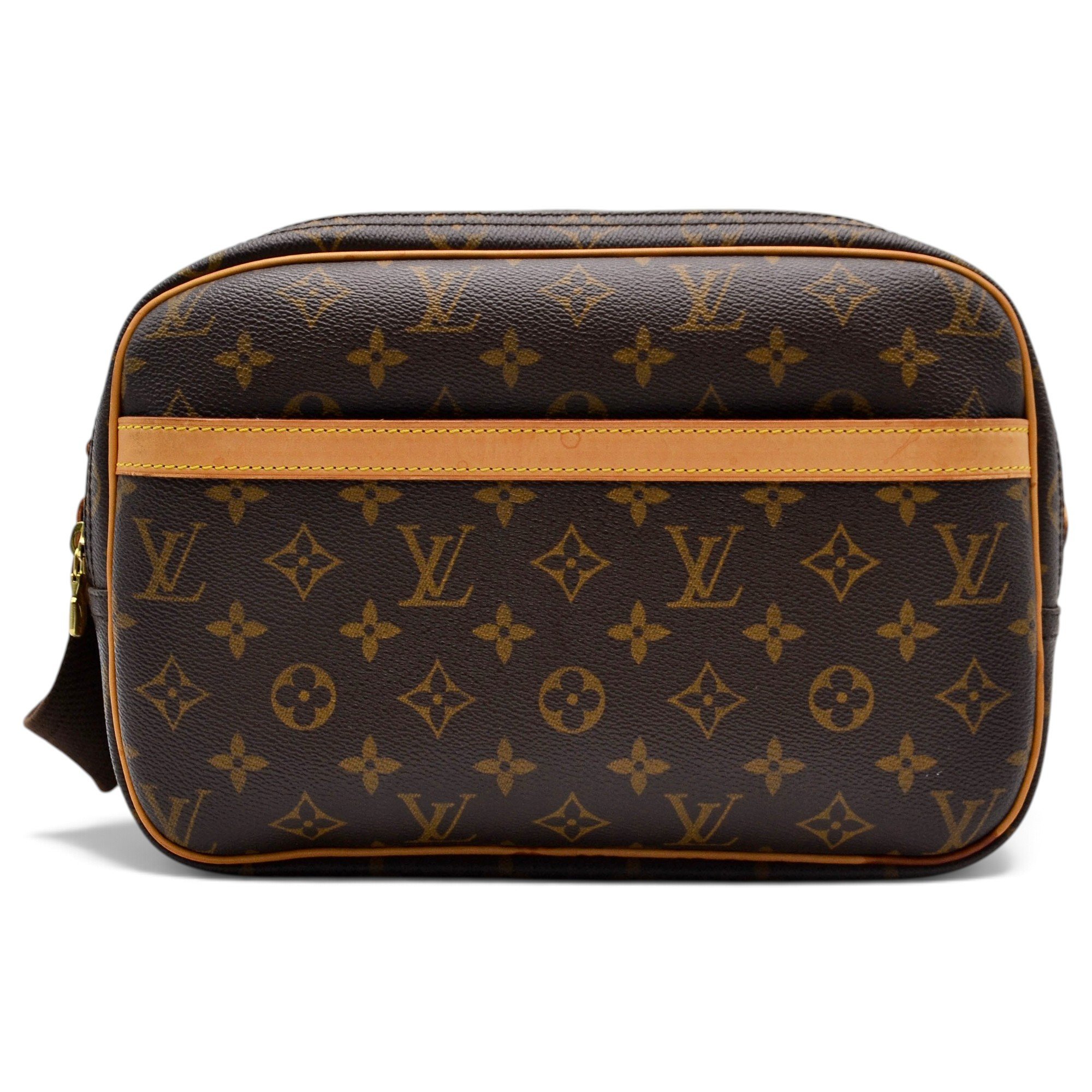 Reporter leather crossbody bag