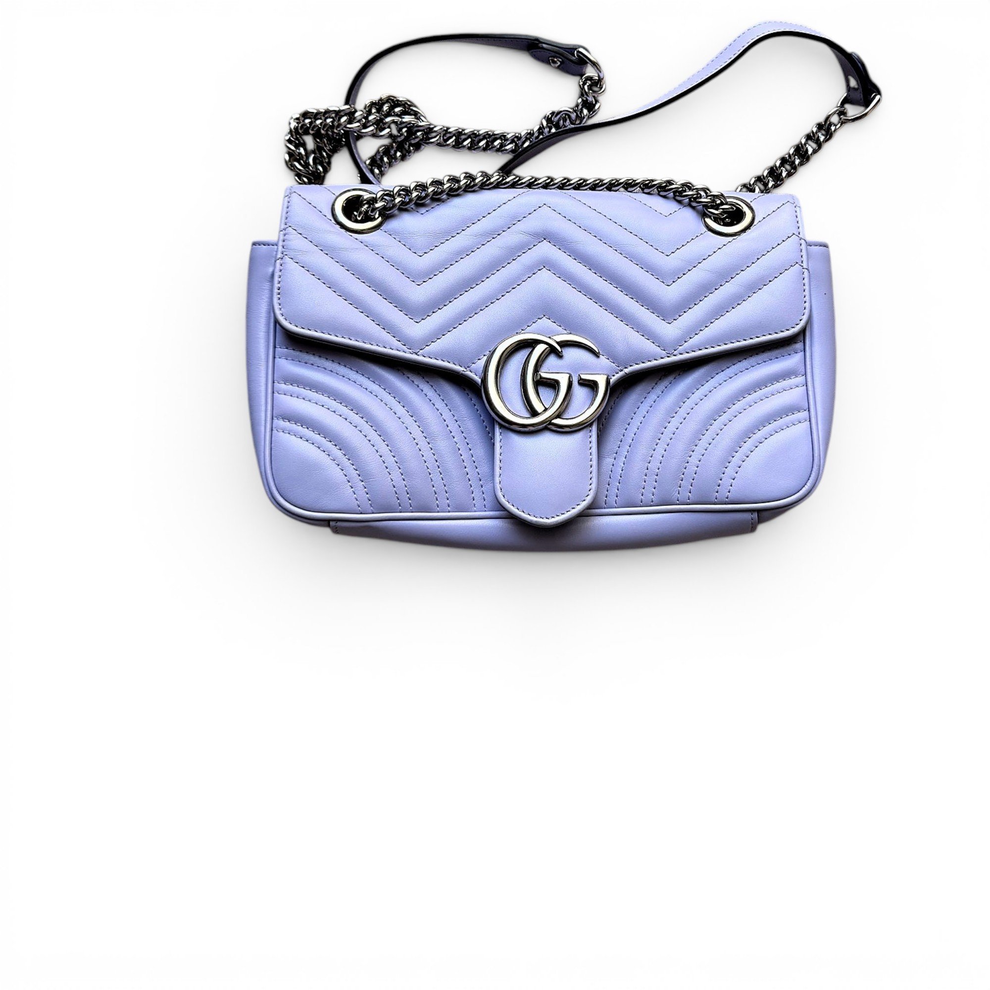 GG Marmont Flap leather handbag