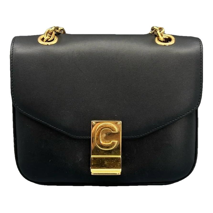 C bag leather crossbody bag