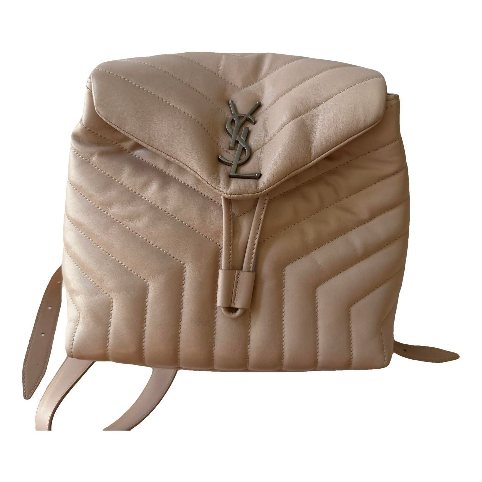 Loulou leather backpack