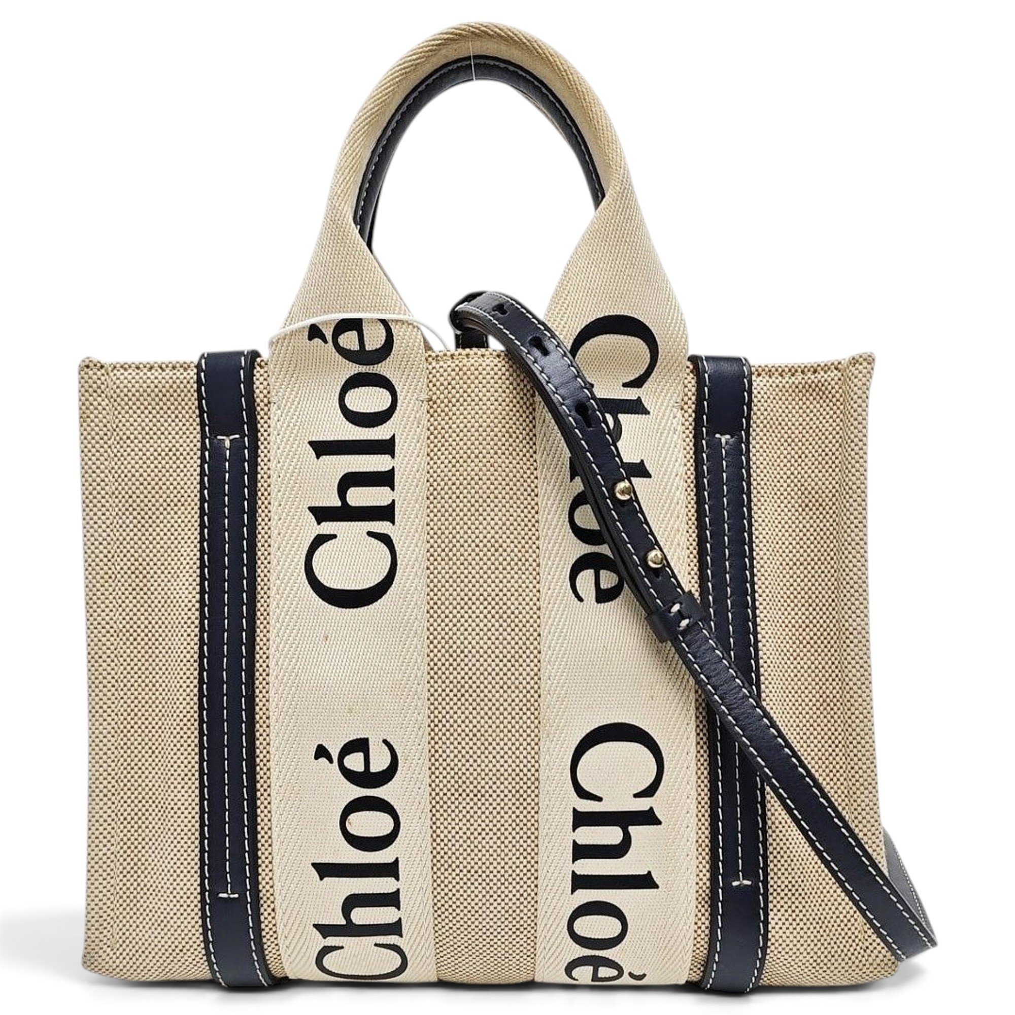 Woody cloth handbag