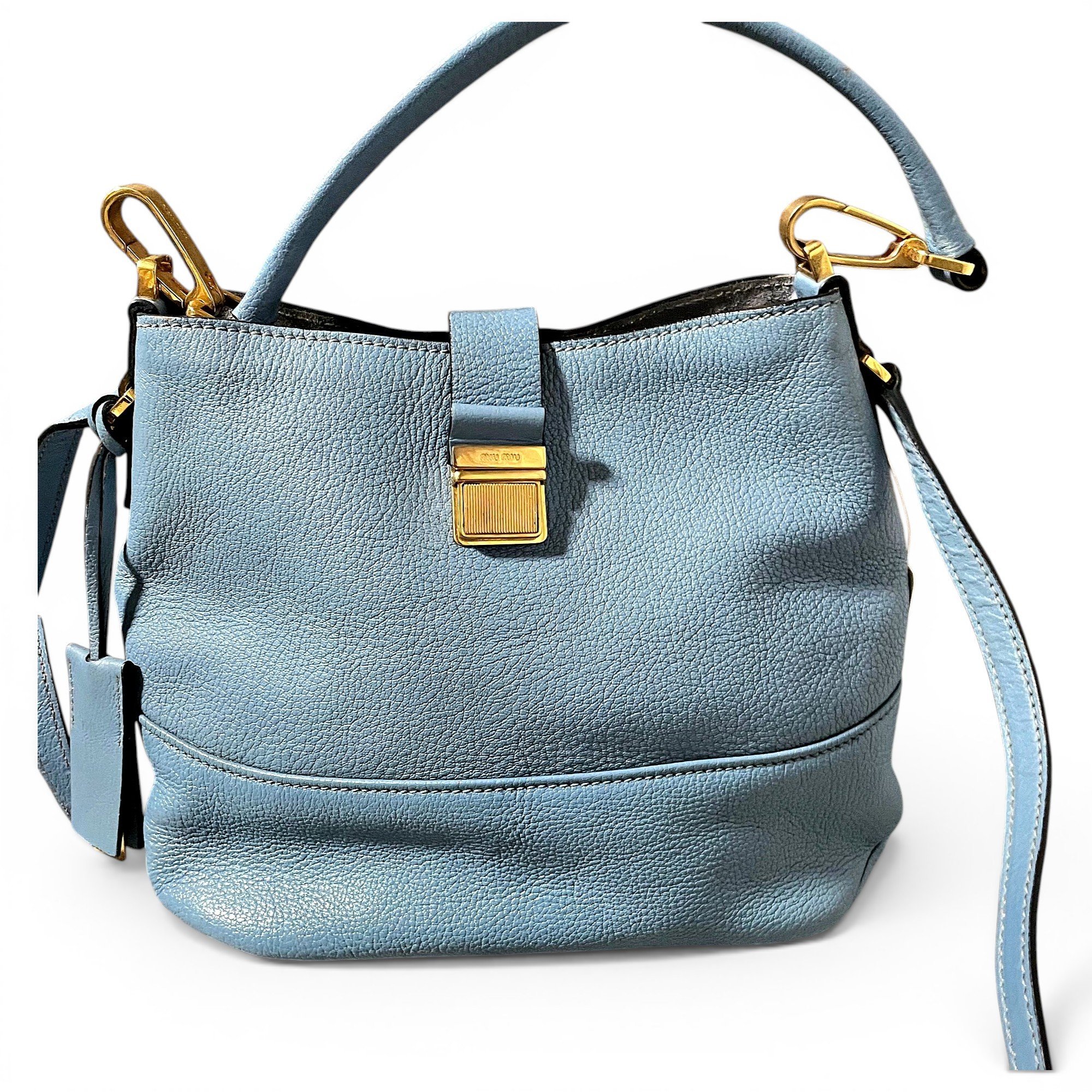 Leather handbag
