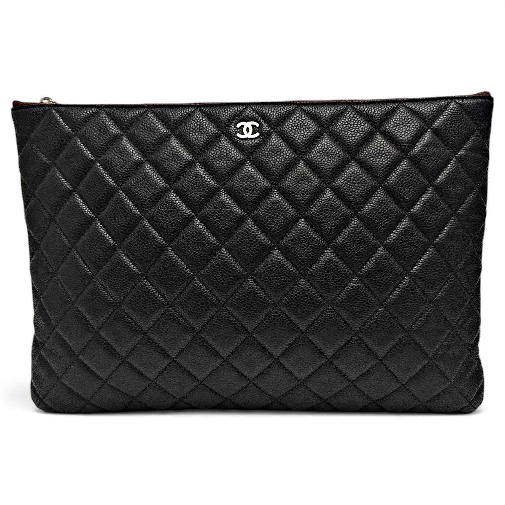 Timeless/Classique leather clutch bag