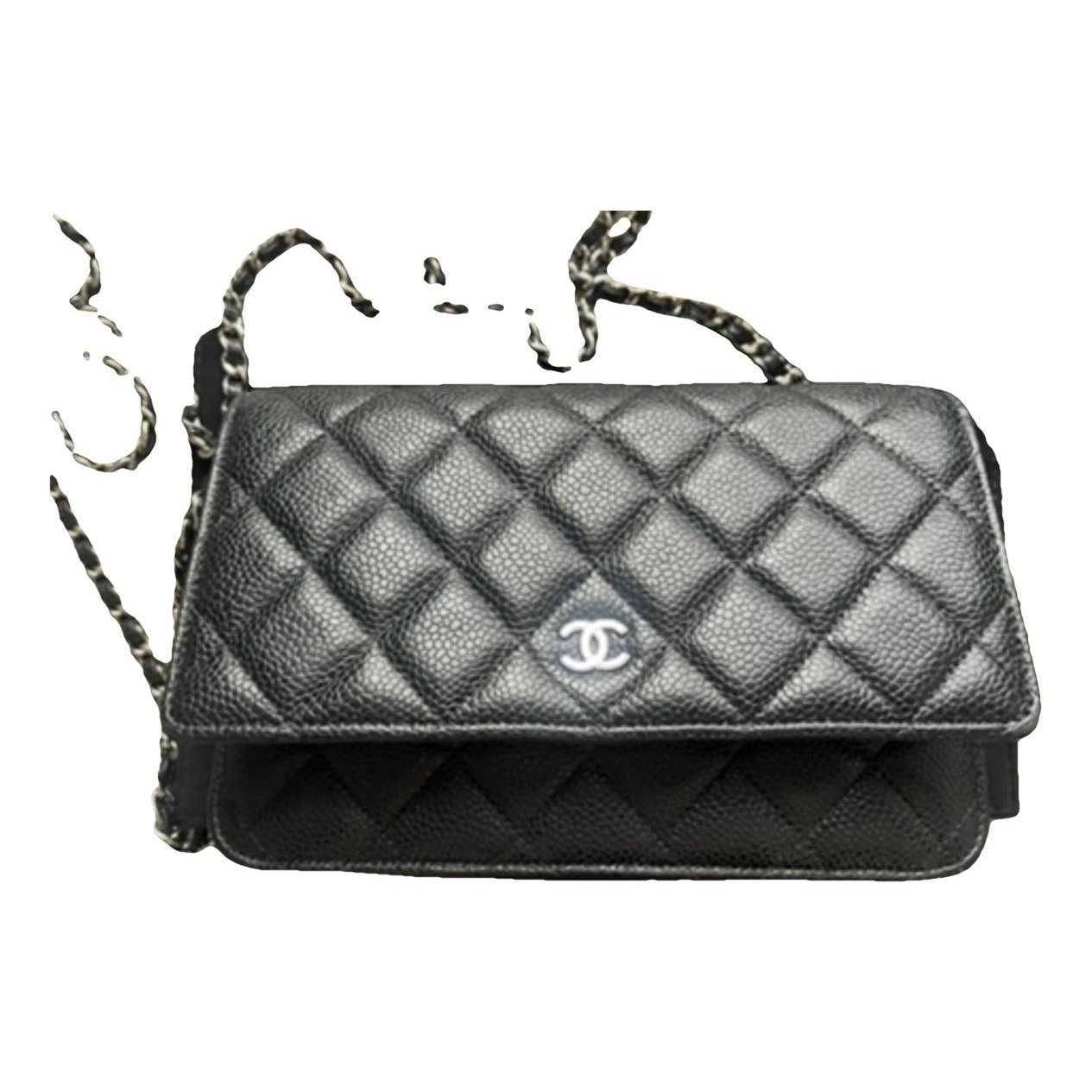 Trendy CC Wallet on Chain leather crossbody bag