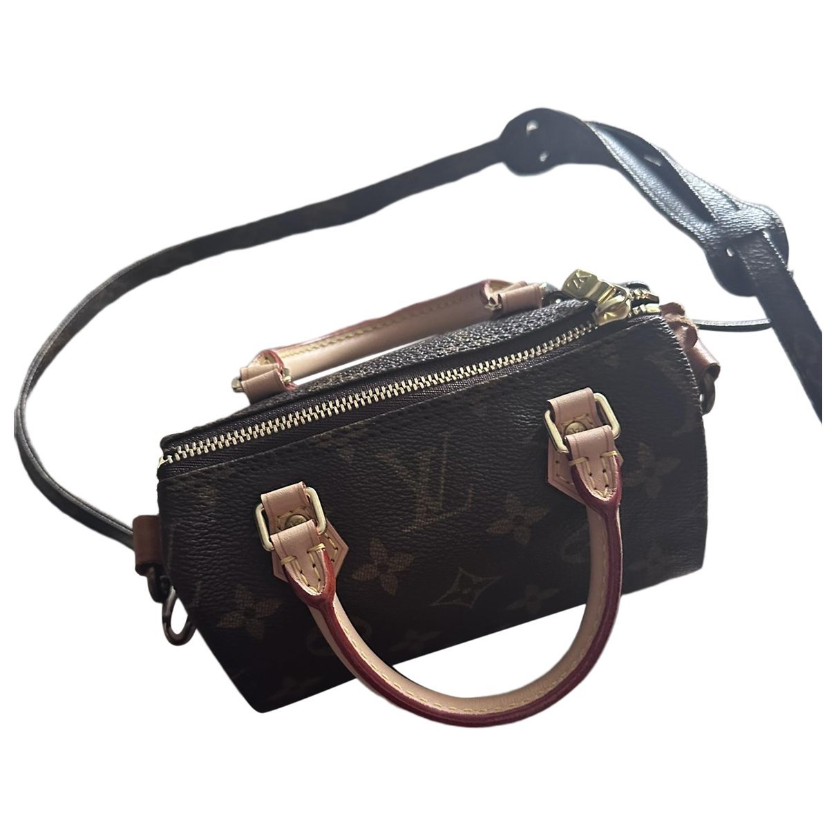 Nano Speedy / Mini HL leather handbag