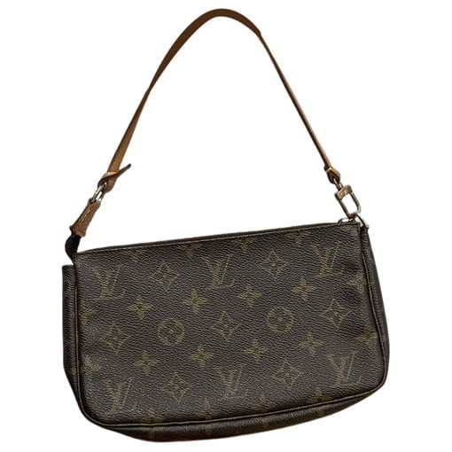 Louis Vuitton Pochette Accessoire cloth handbag