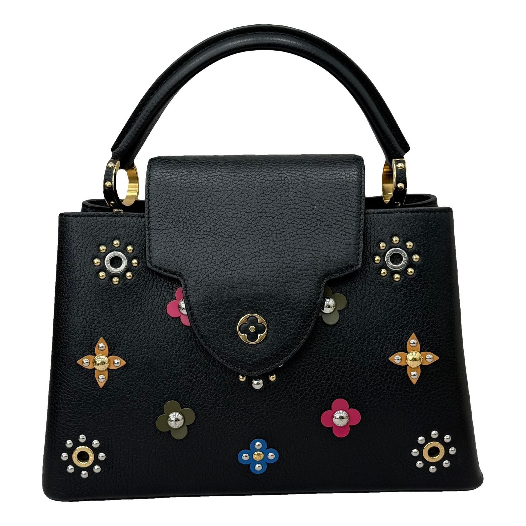 Capucines leather handbag