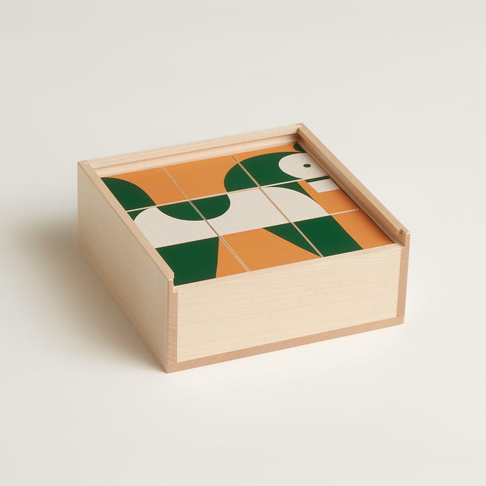 Multicolore Animaux Blocks Cube Game