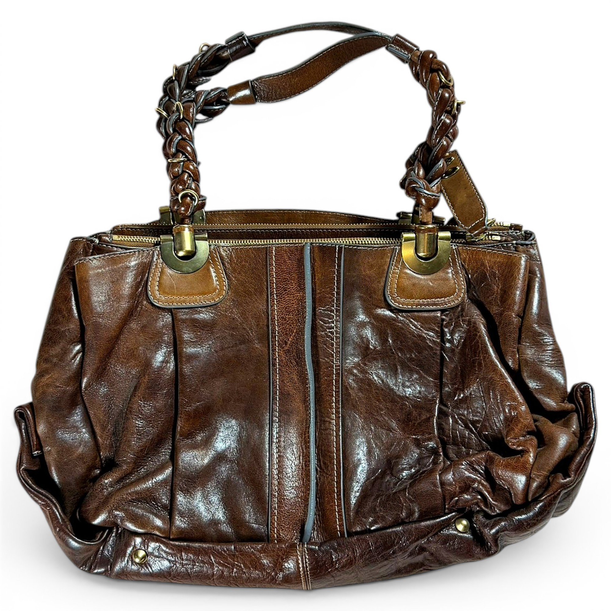 Héloise leather handbag