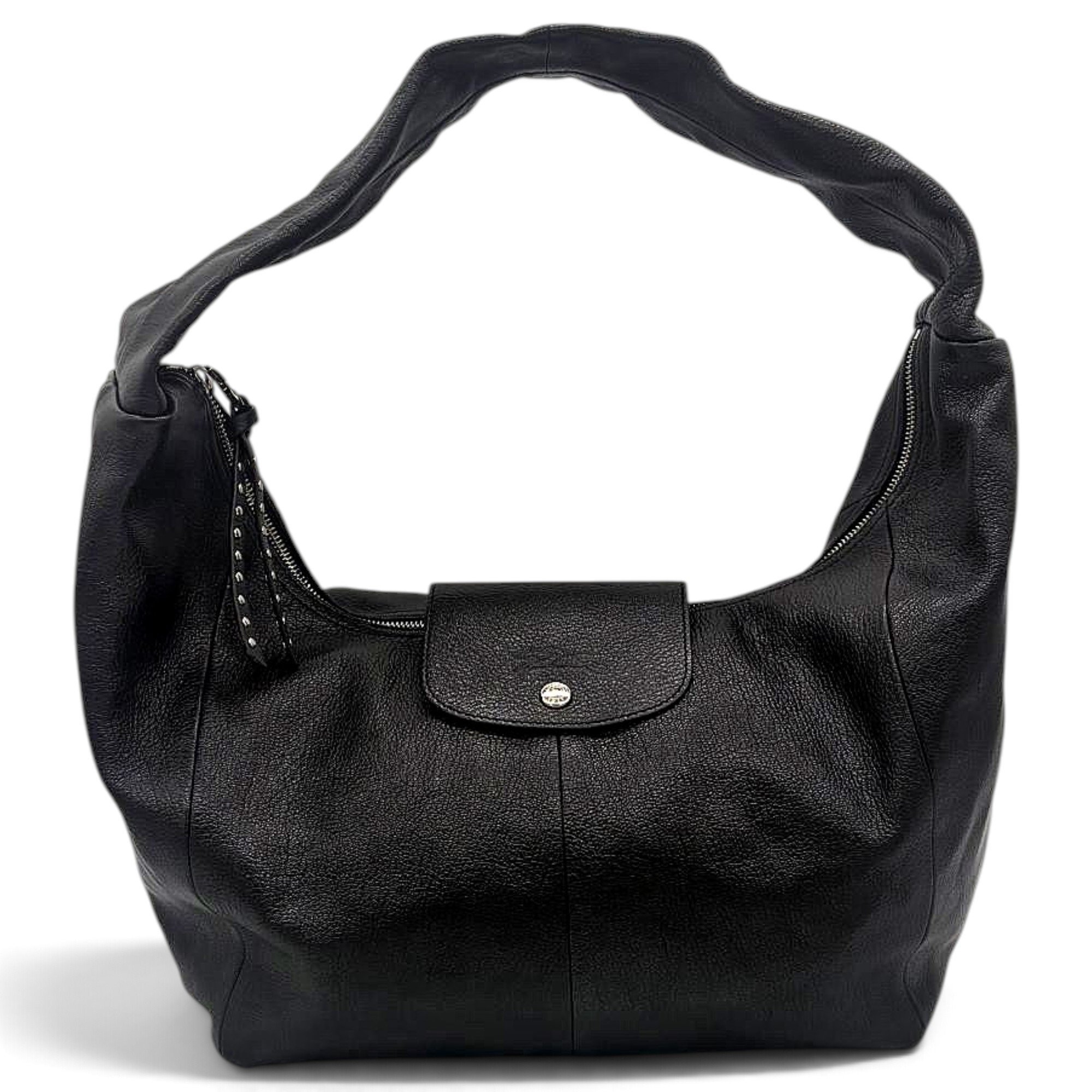 Longchamp Pliage leather handbag