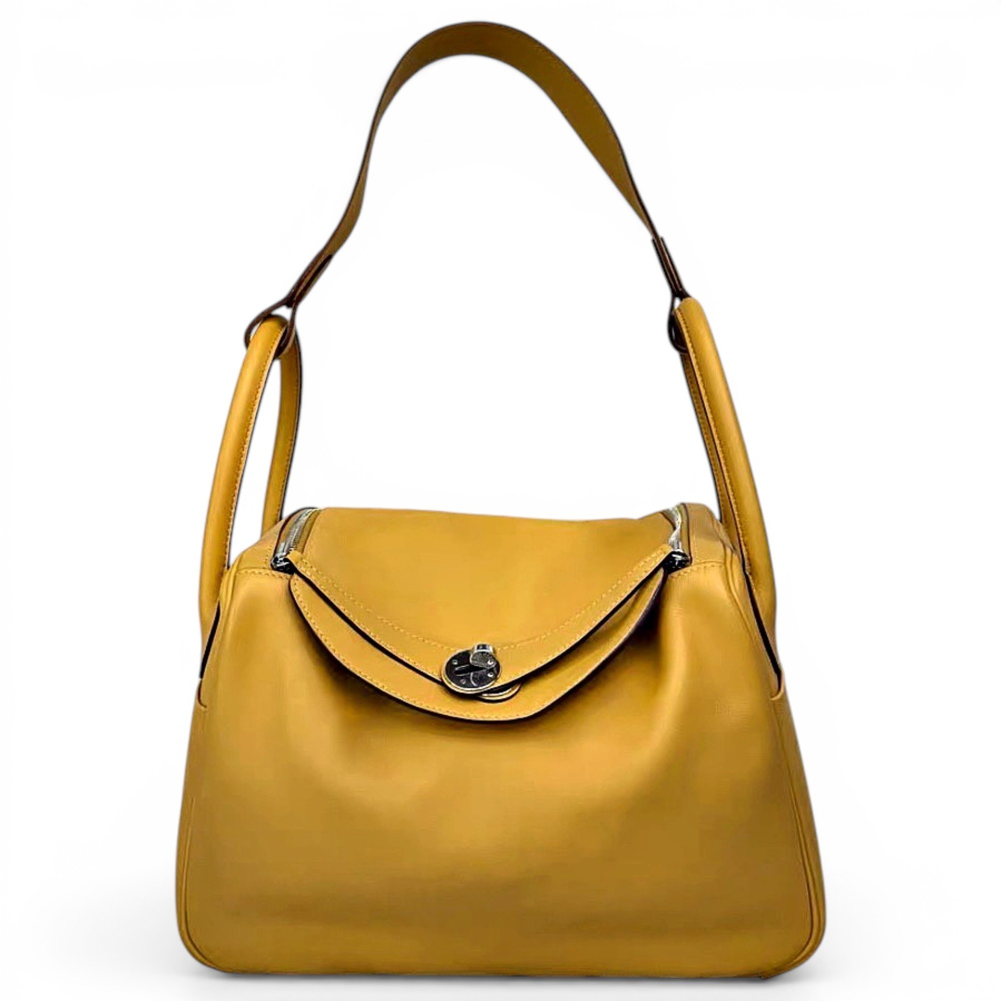 Lindy leather handbag