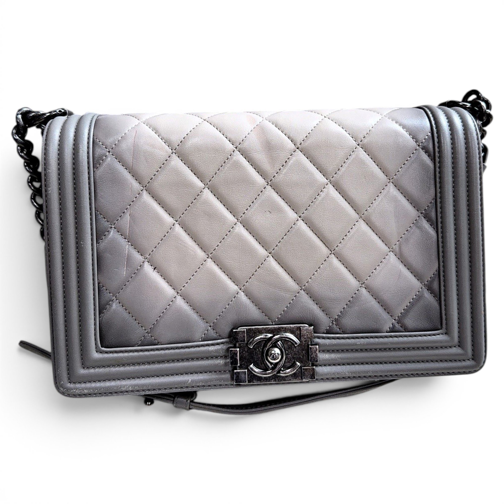 Boy leather crossbody bag