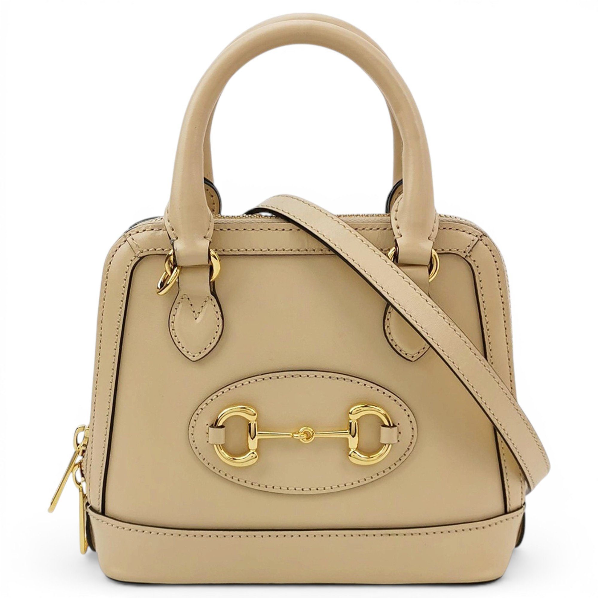 Handle Horsebit 1955 leather handbag