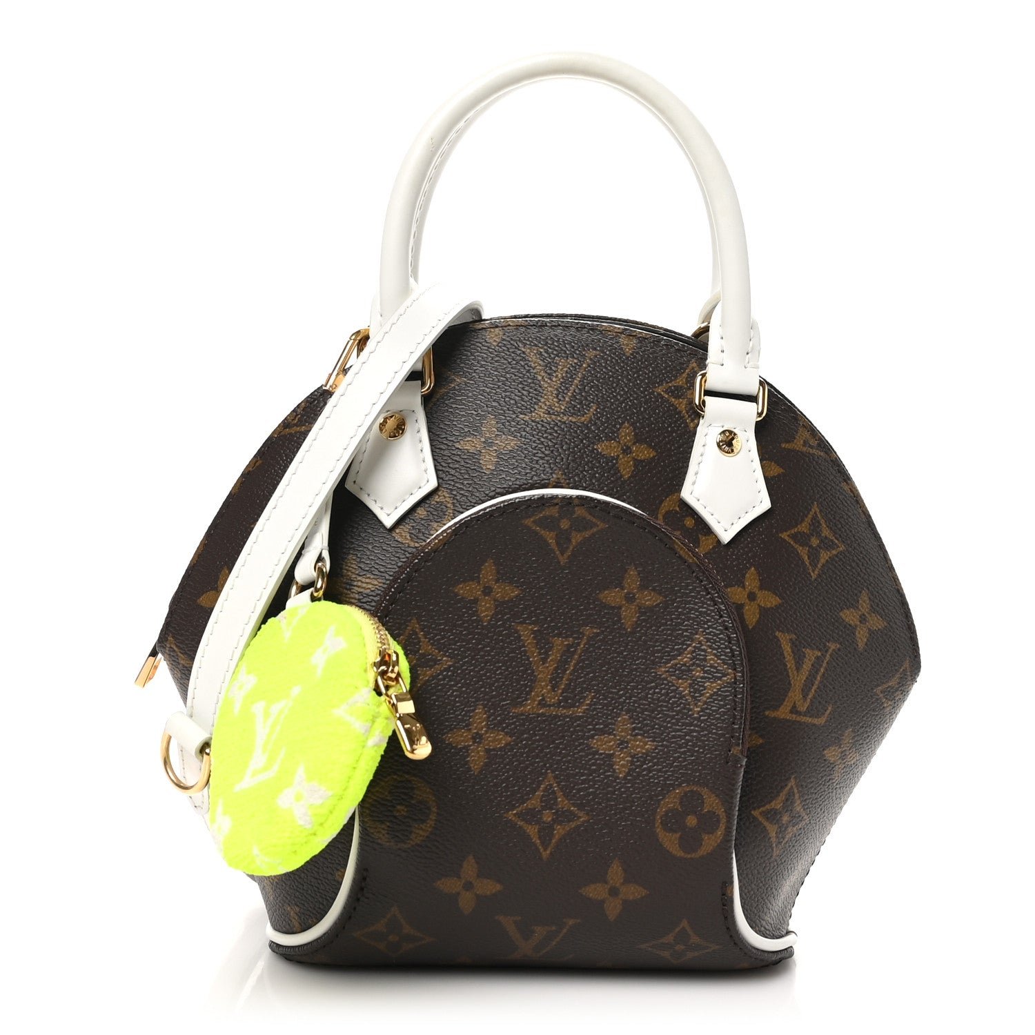 Louis Vuitton Monogram LV Match Ellipse BB White