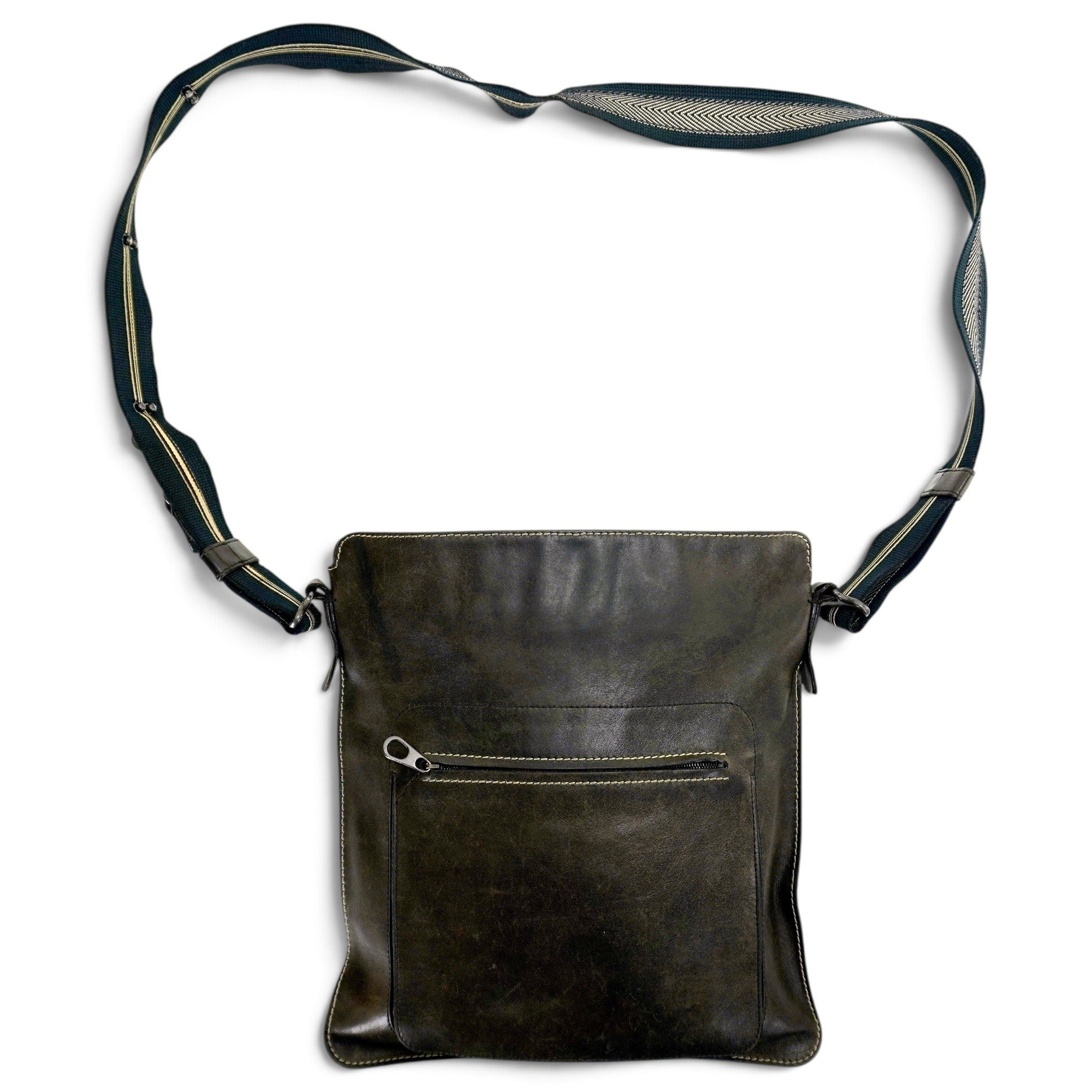 Leather crossbody bag