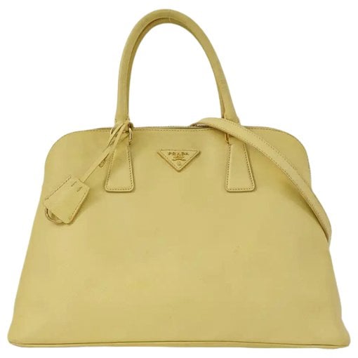 Promenade leather handbag