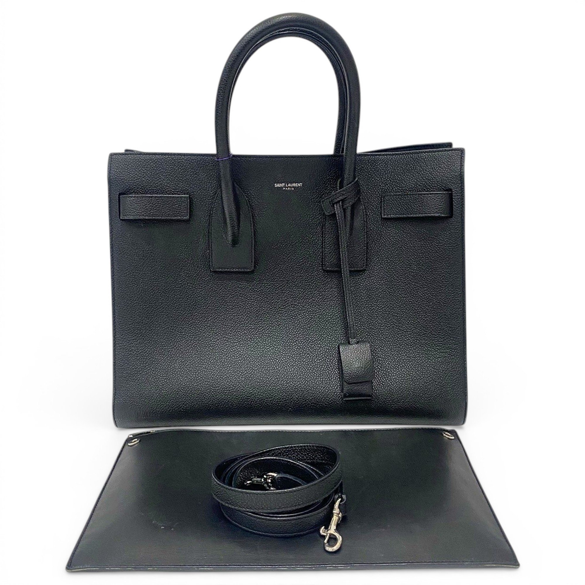 Sac de Jour leather tote