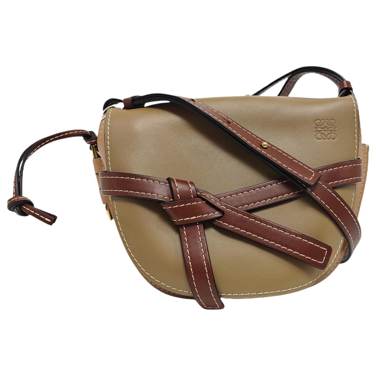 Gate leather crossbody bag