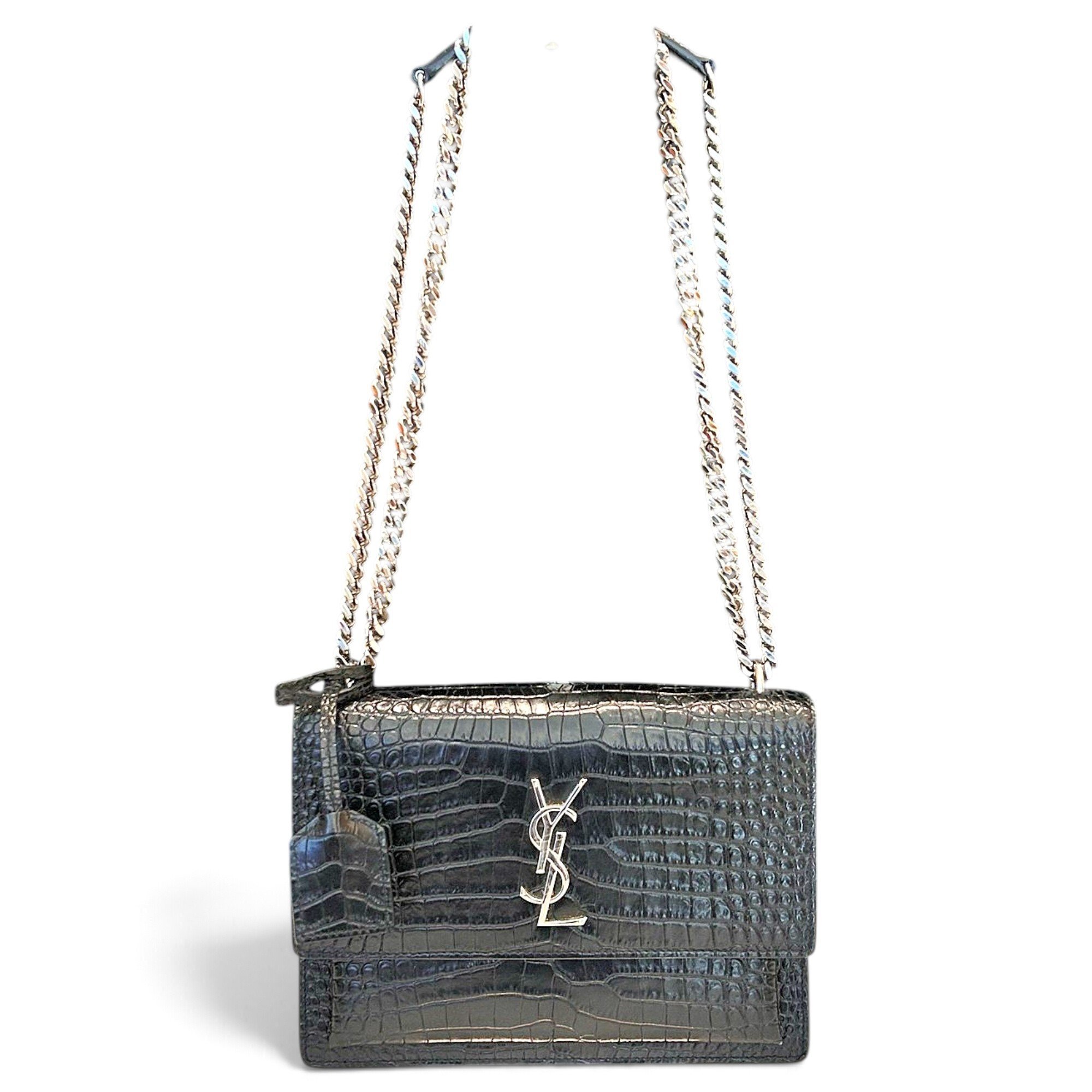 Sunset leather handbag