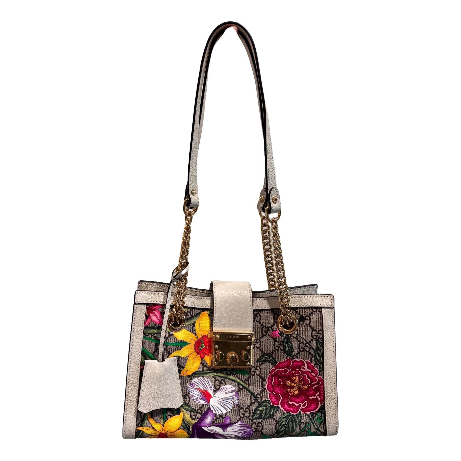 Padlock cloth handbag