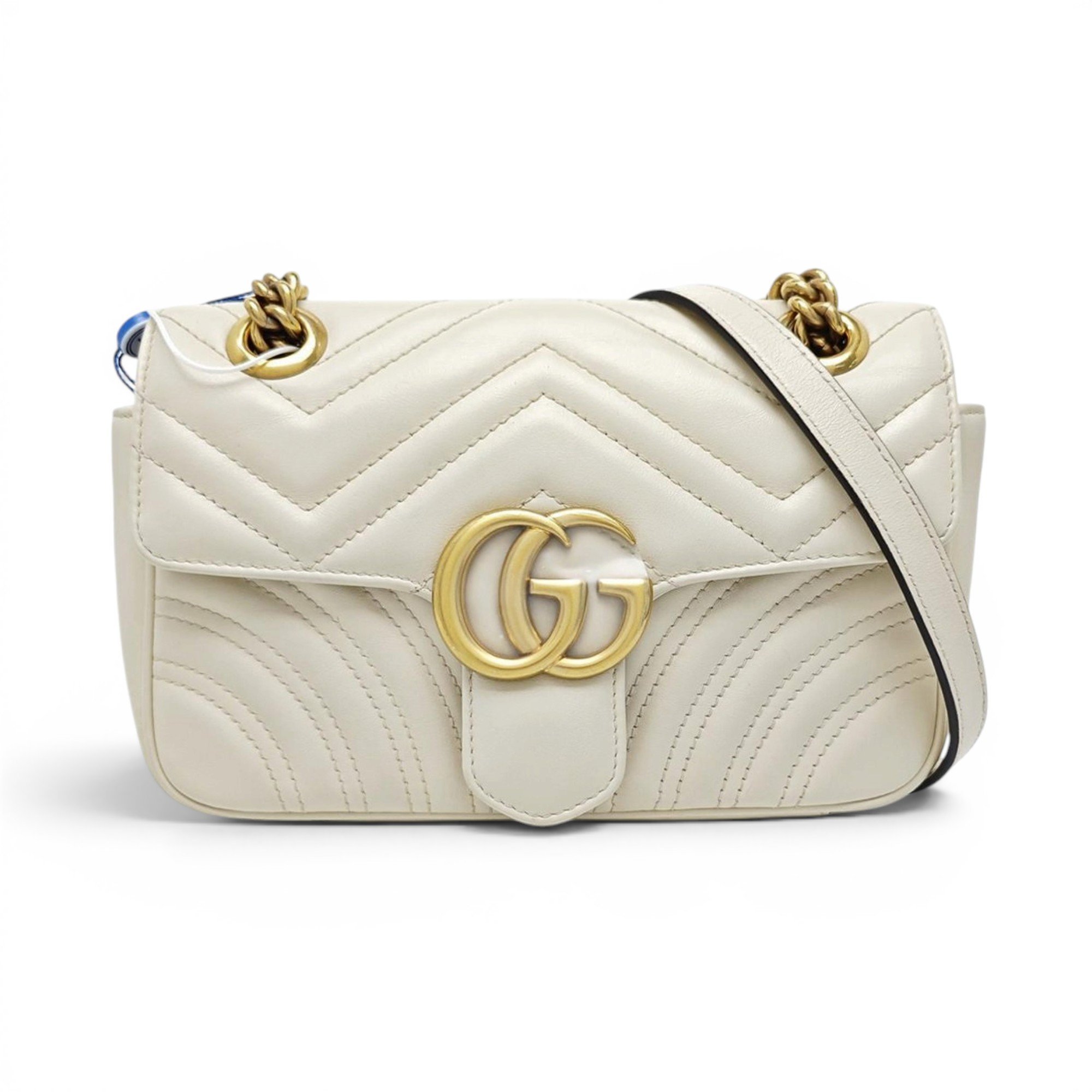 GG Marmont Flap leather handbag