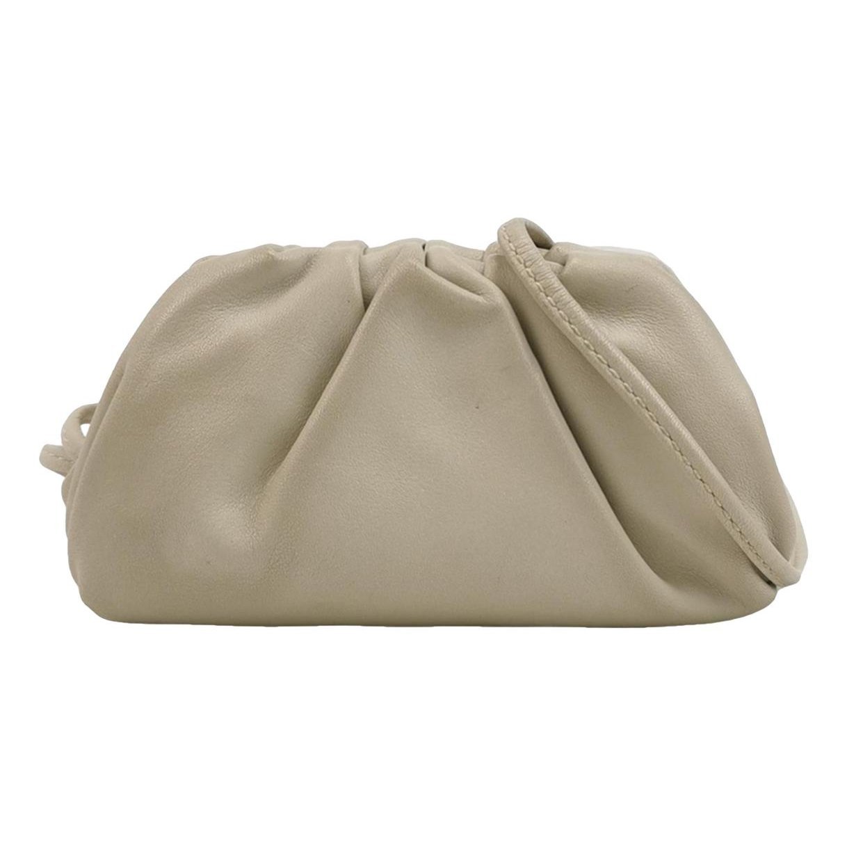 Pouch leather handbag