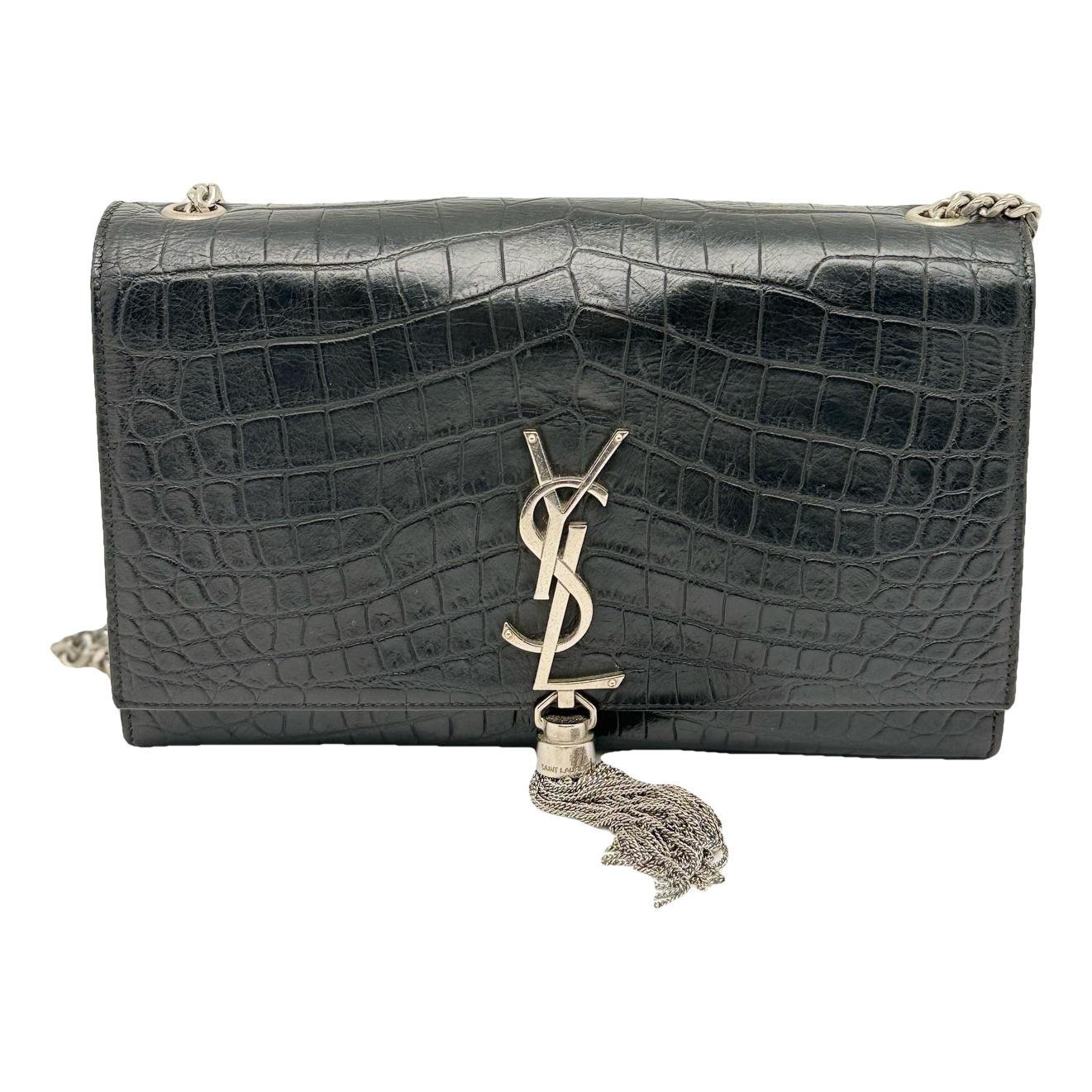 Pompom Kate leather handbag