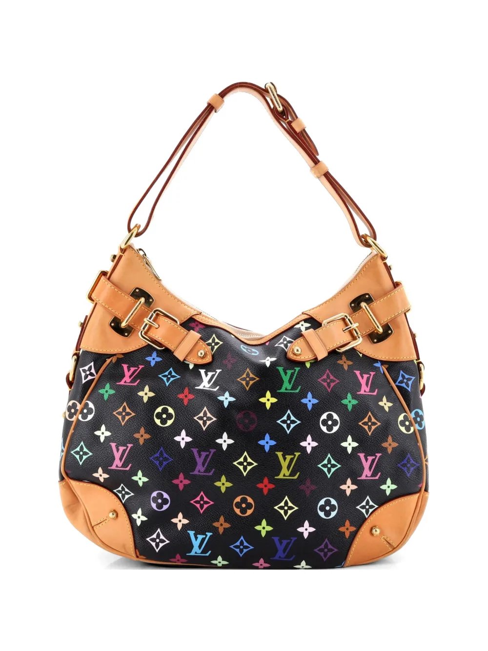 Greta Handbag Monogram Multicolor hobo bag