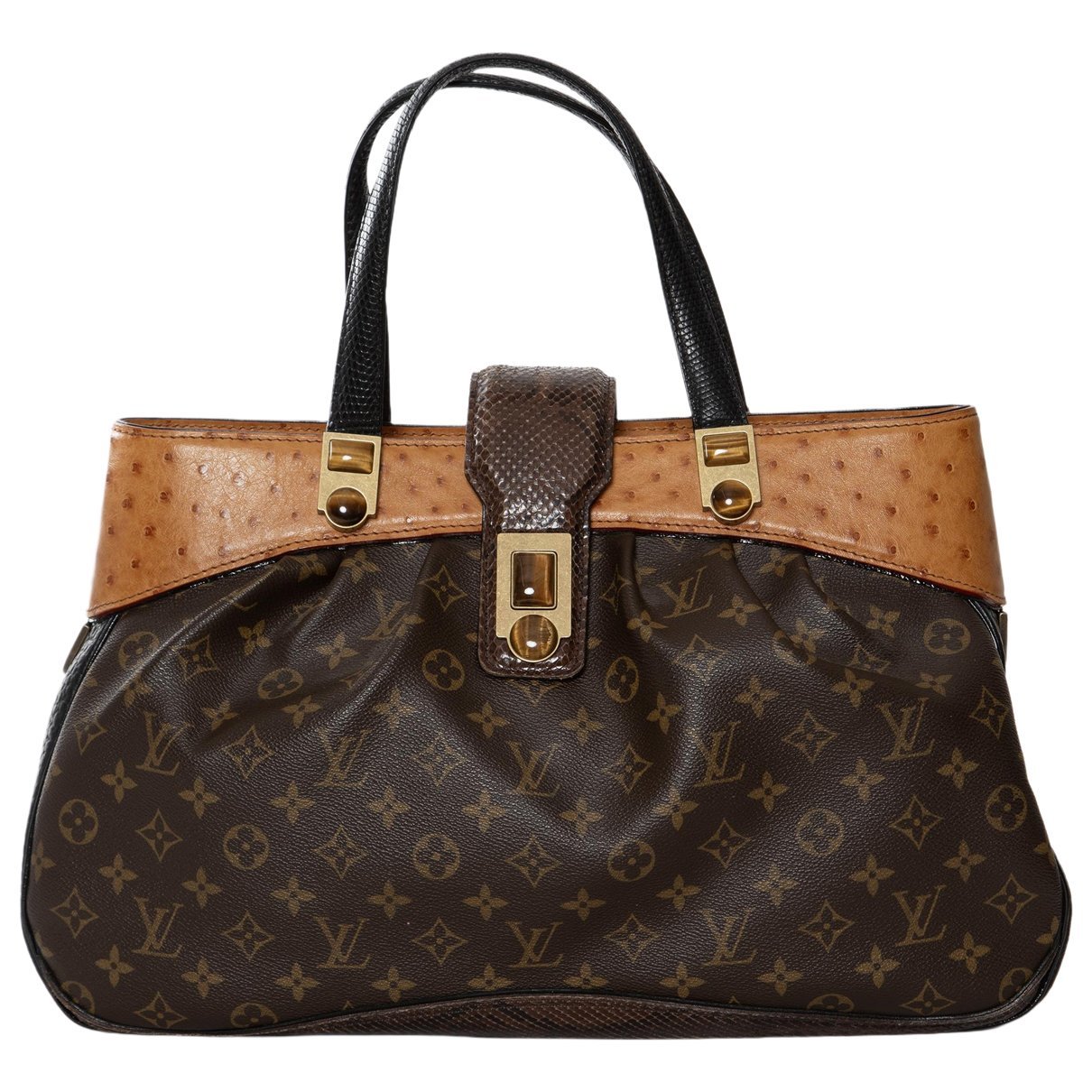 Exotic leathers handbag