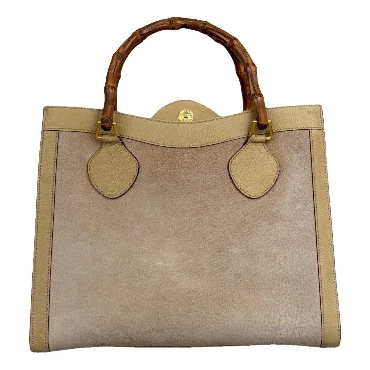 Diana Bamboo leather tote