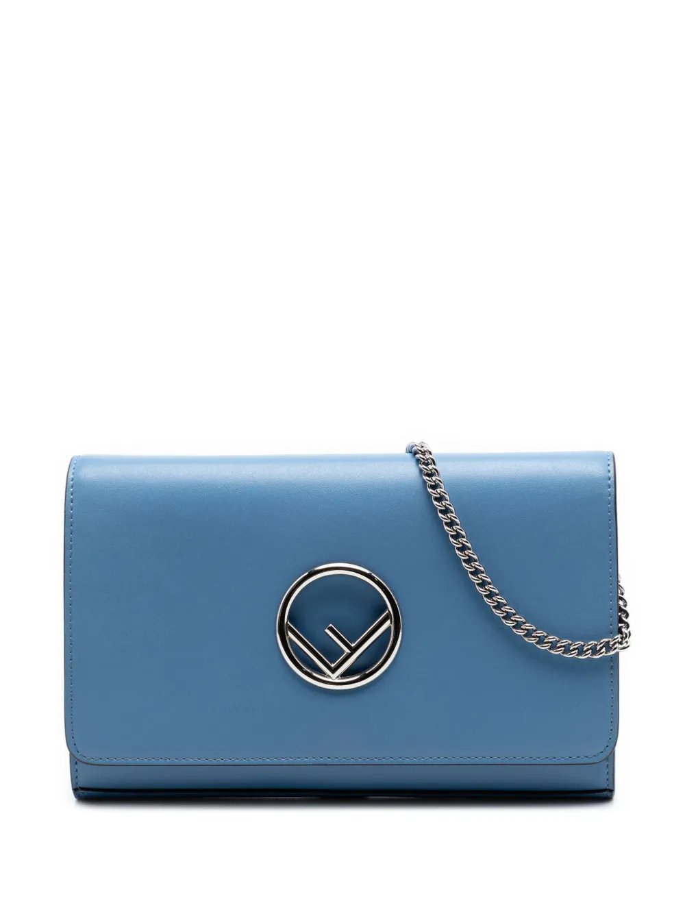 2010-2026 Calfskin F is Fendi Kan I Wallet on Chain crossbody bag