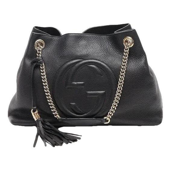 Soho Chain leather tote