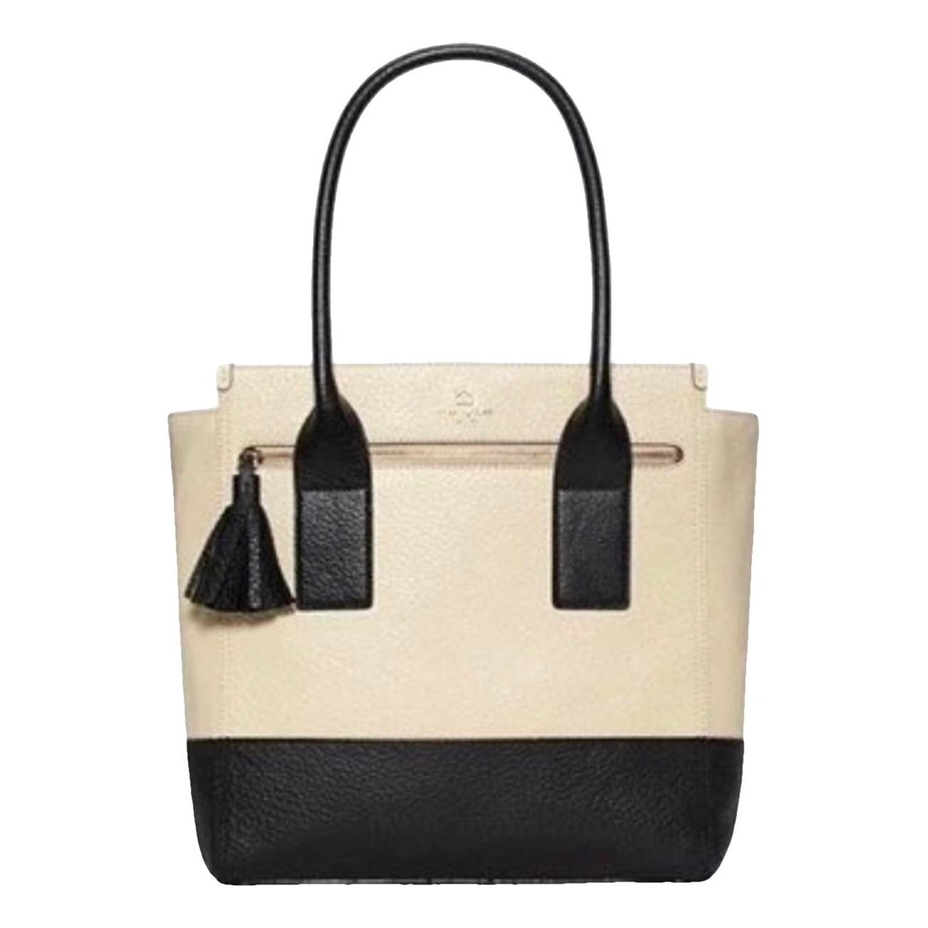 Leather tote