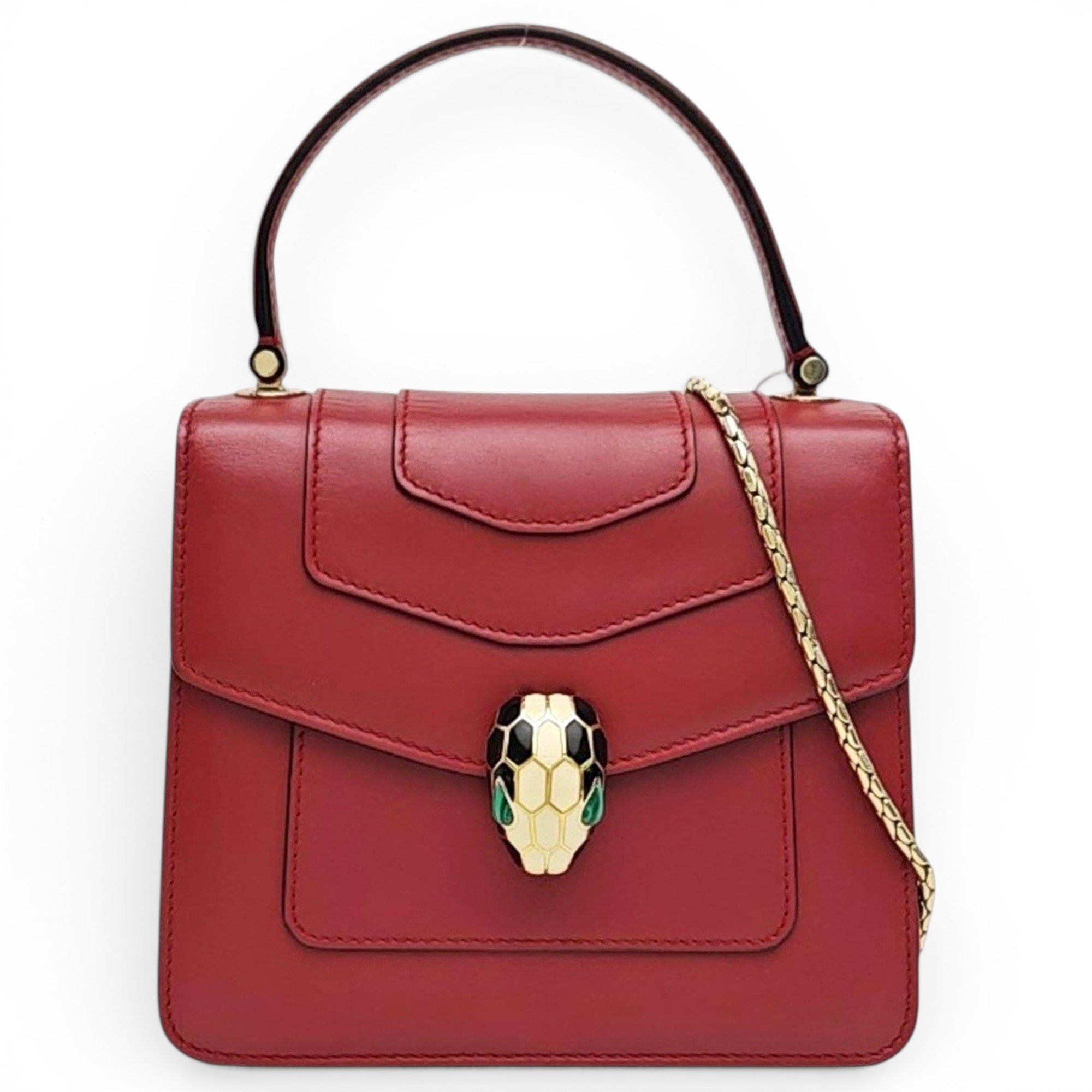 Leather handbag