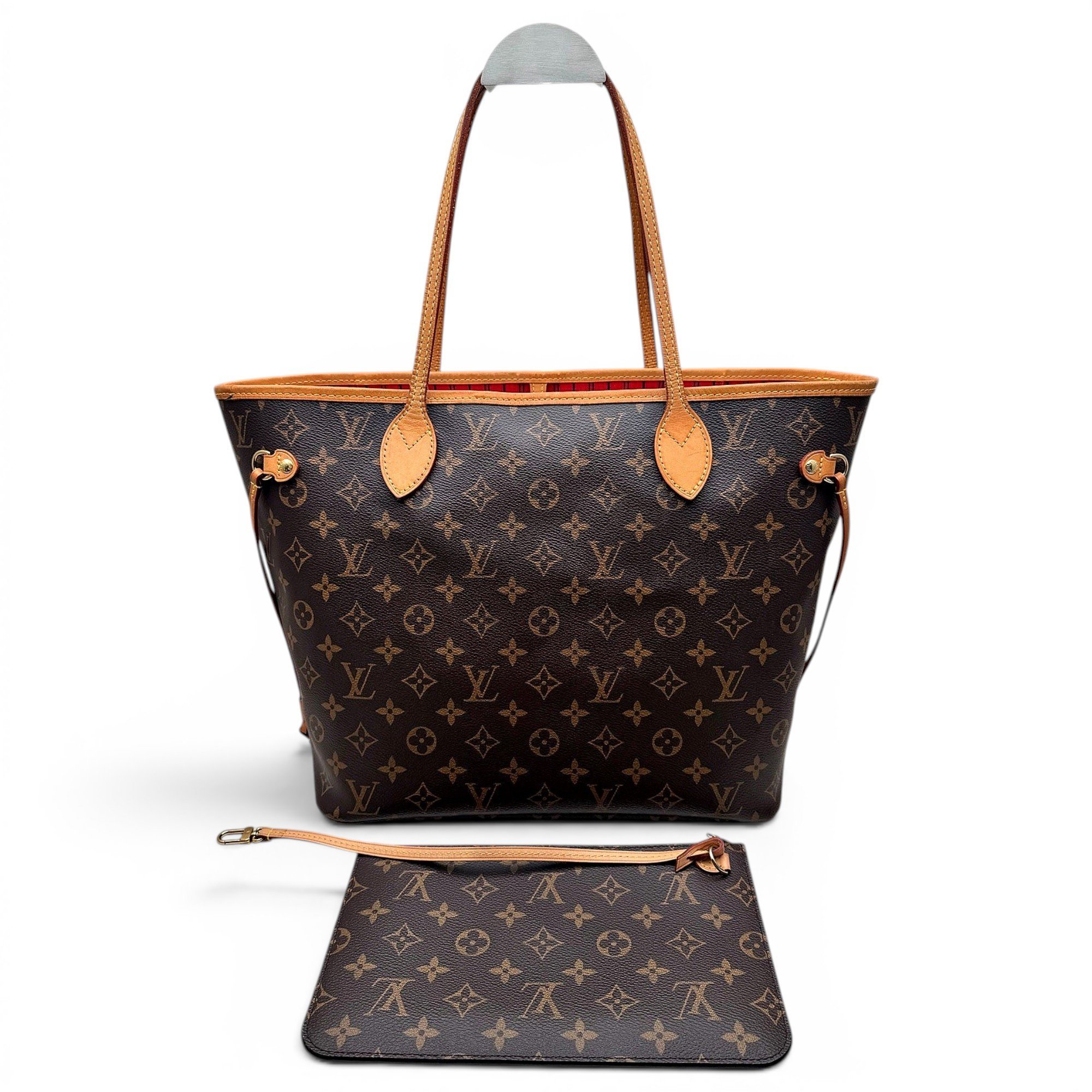 Neverfull leather handbag