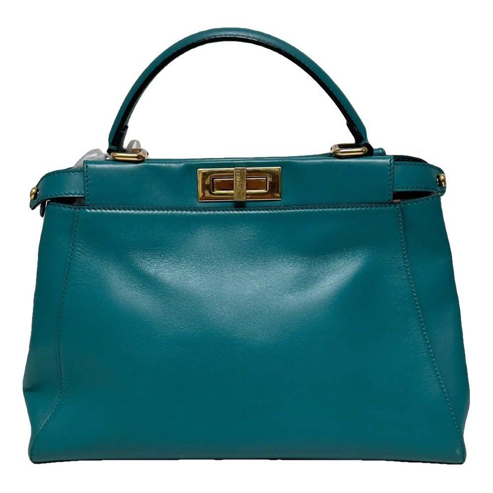 Peekaboo leather crossbody bag