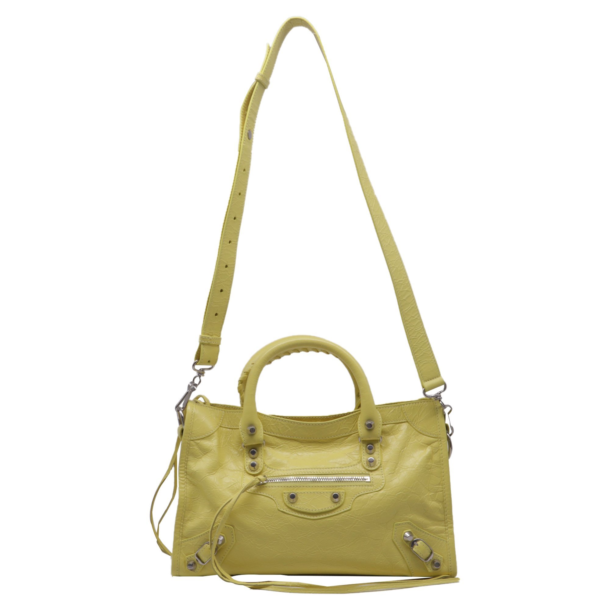 Leather satchel