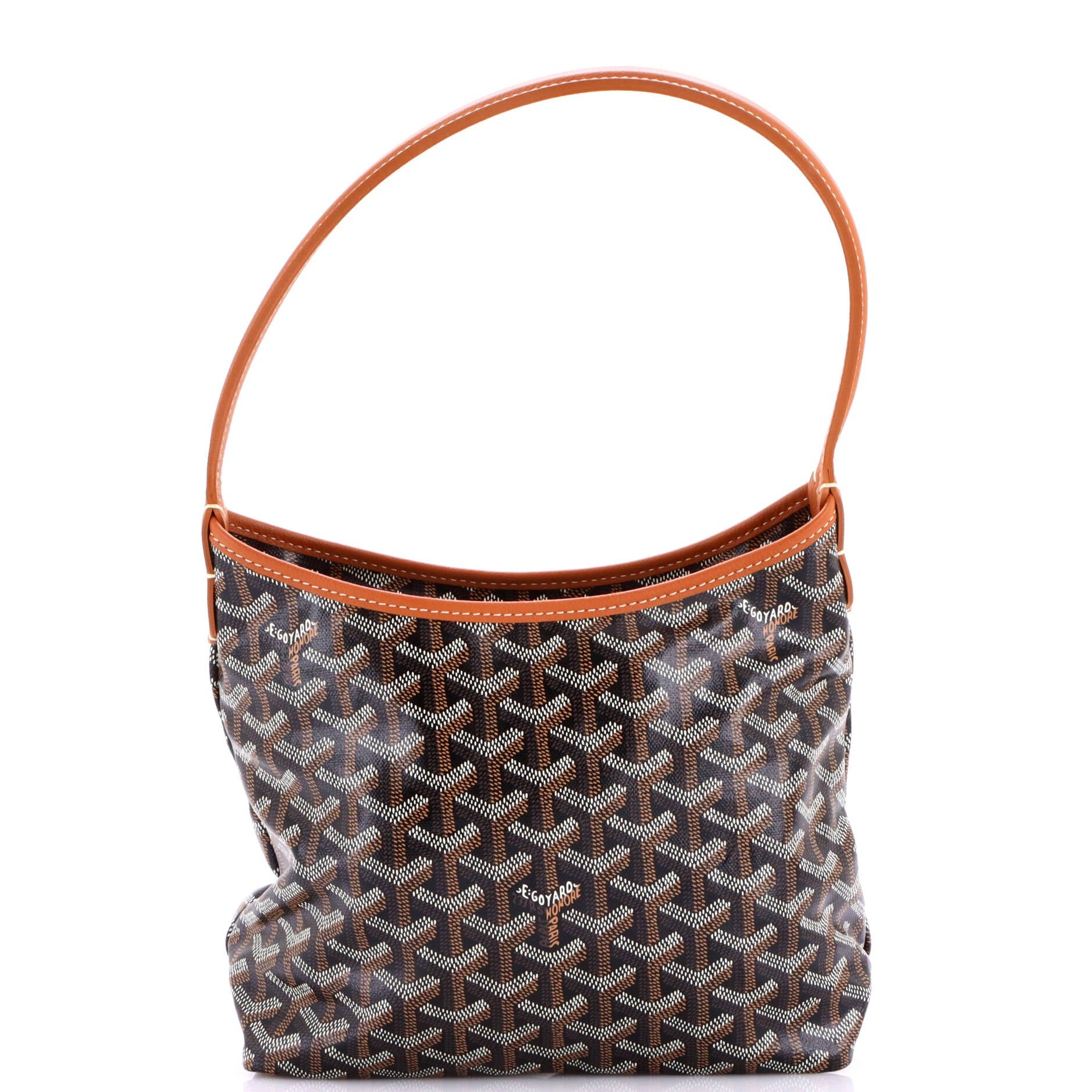 Goyard Boheme Hobo Coated Canvas Mini
