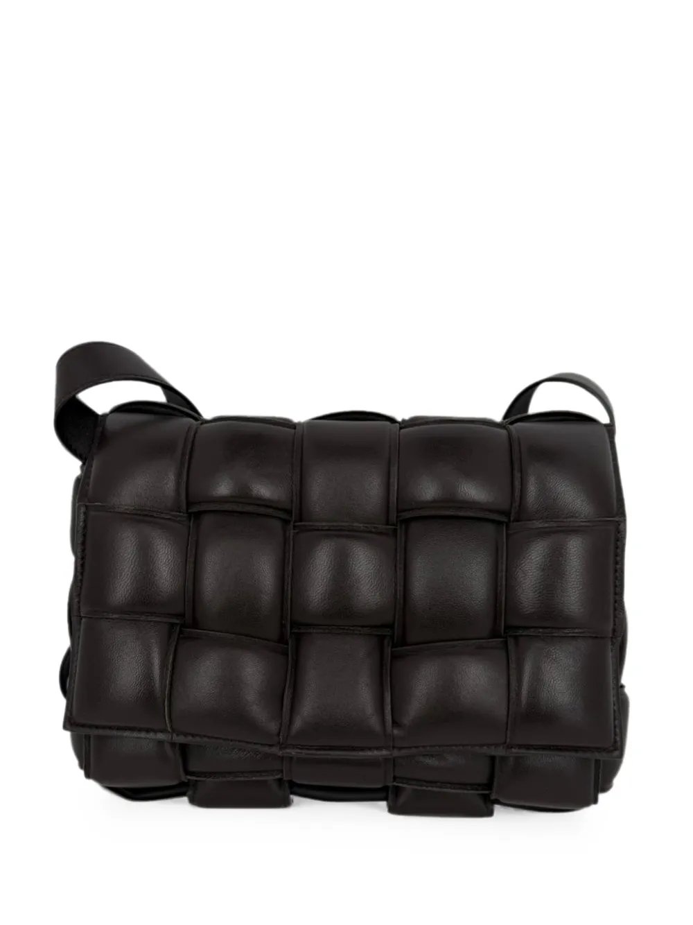 Cassette padded cross body bag