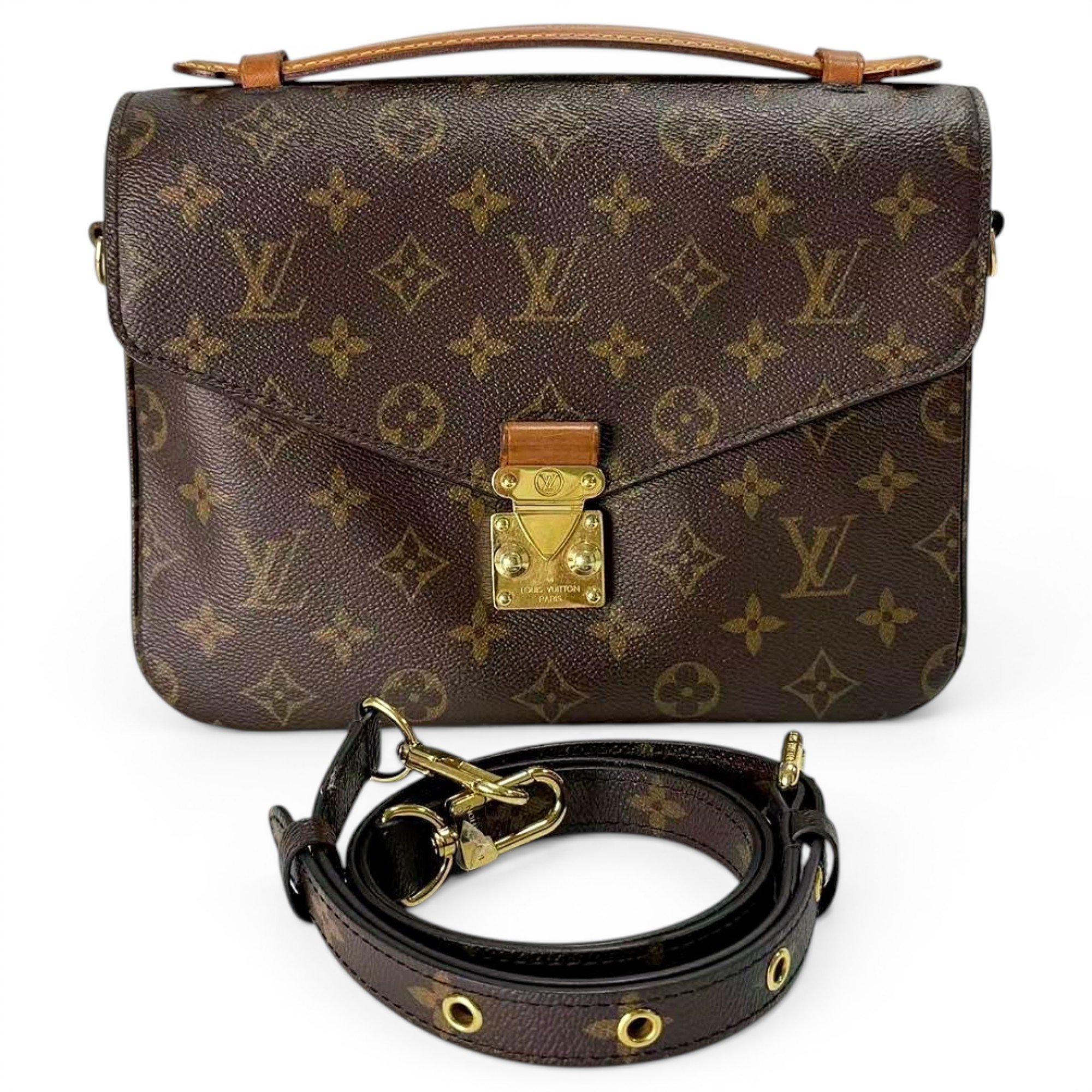 Metis leather handbag