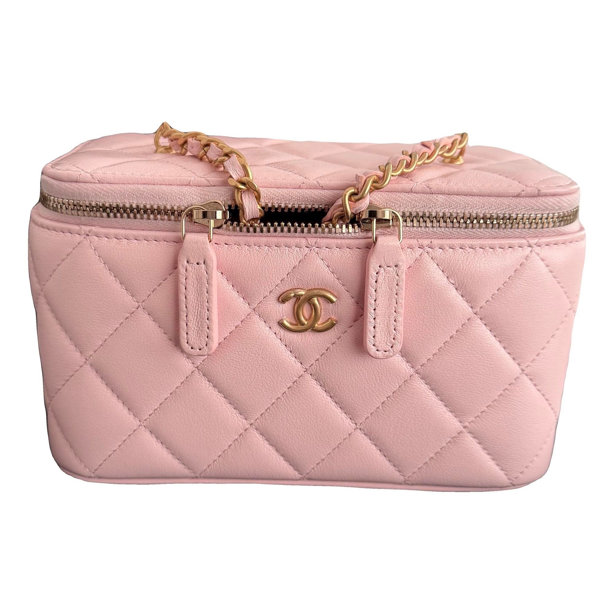Vanity leather crossbody bag