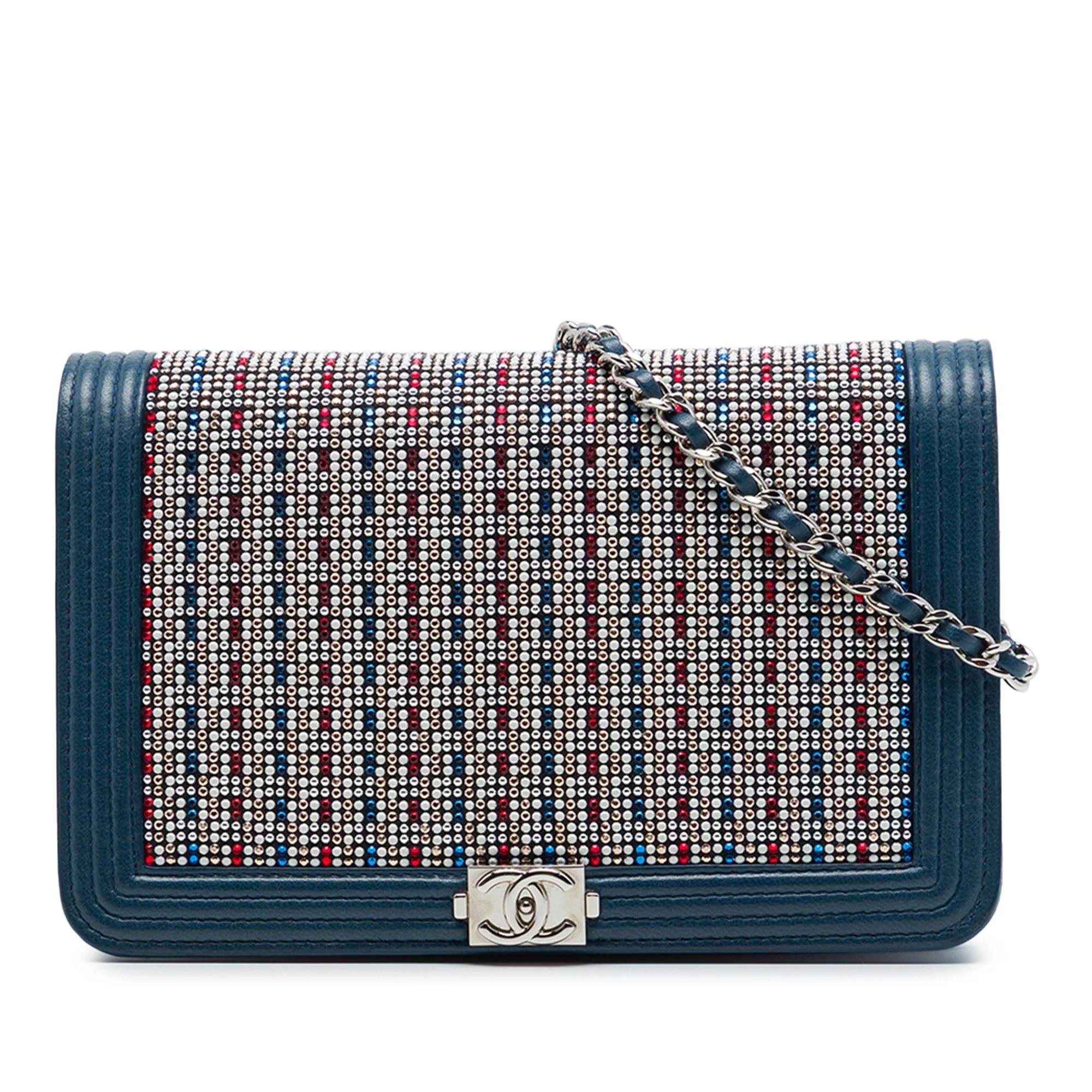 Wallet On Chain Timeless/Classique pony-style calfskin handbag